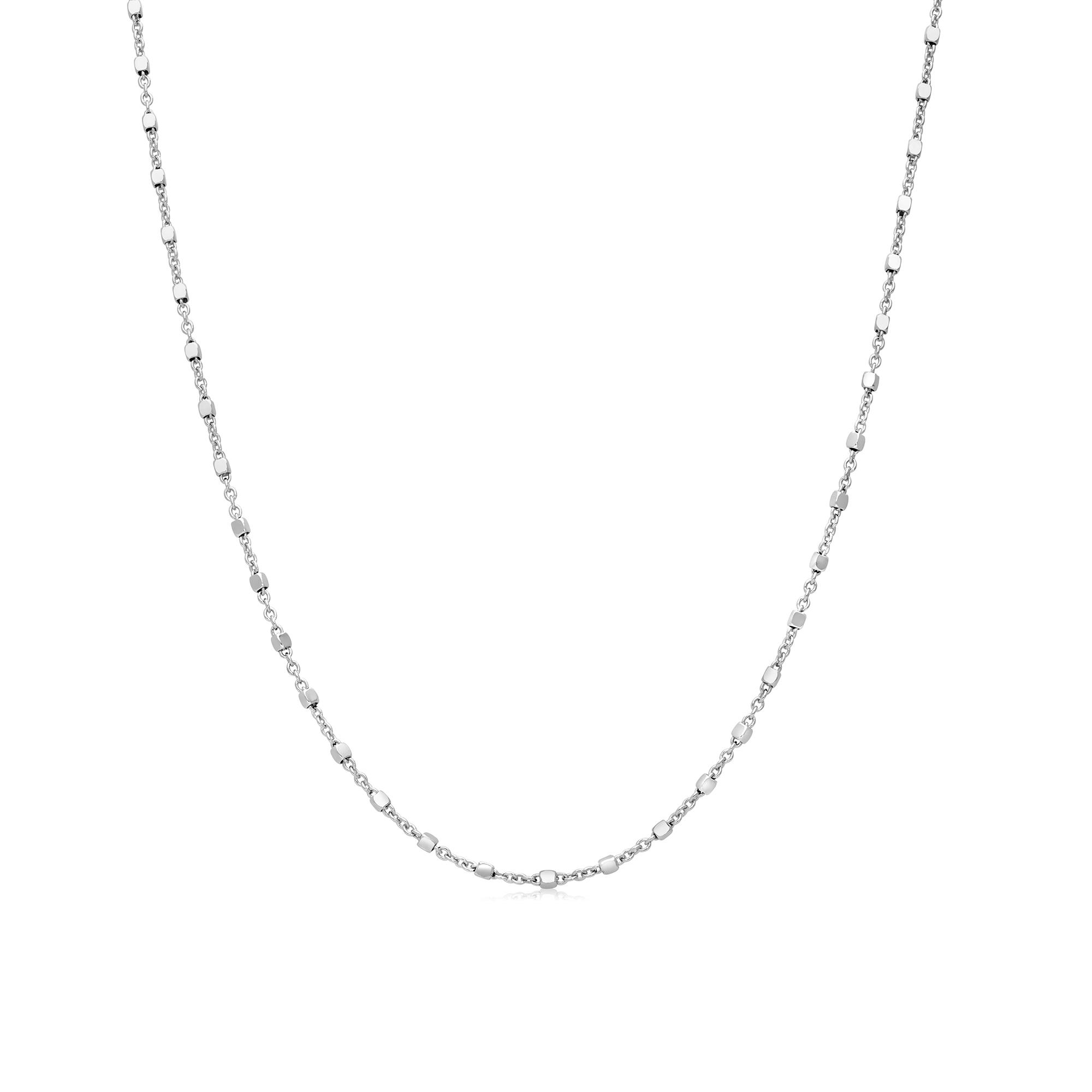 Collana in argento taglio diamantato - LUXURY MILANO