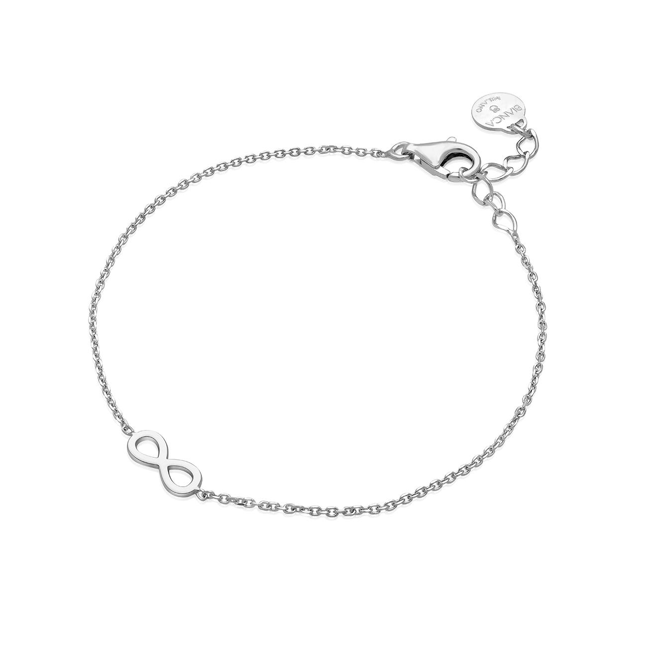Bracciale in argento con Infinito - LUXURY MILANO