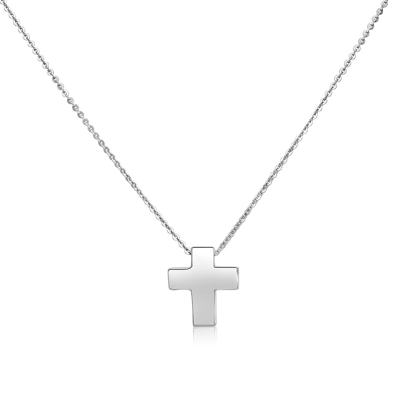 Collana in argento con croce - LUXURY MILANO