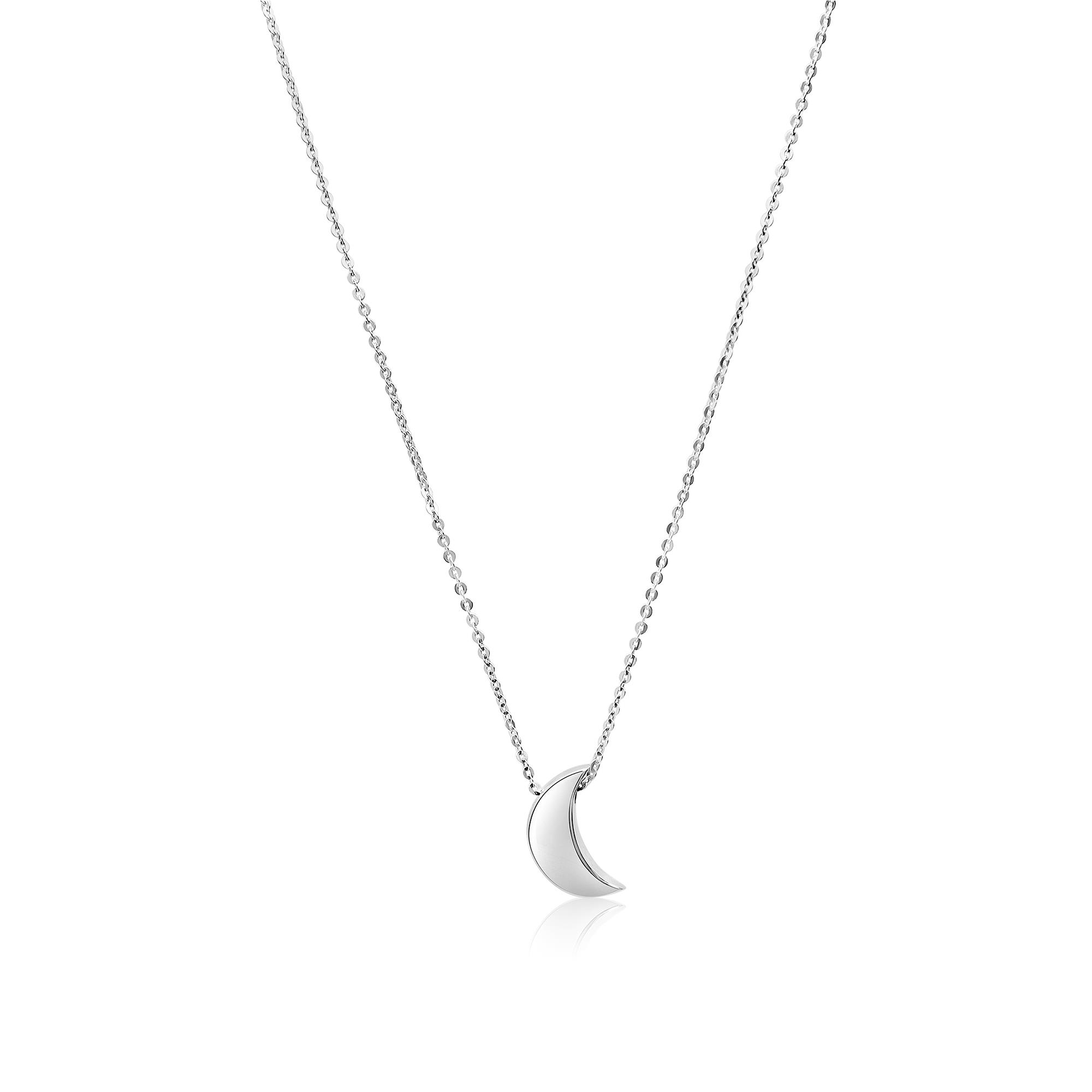Collana in argento con Luna - LUXURY MILANO