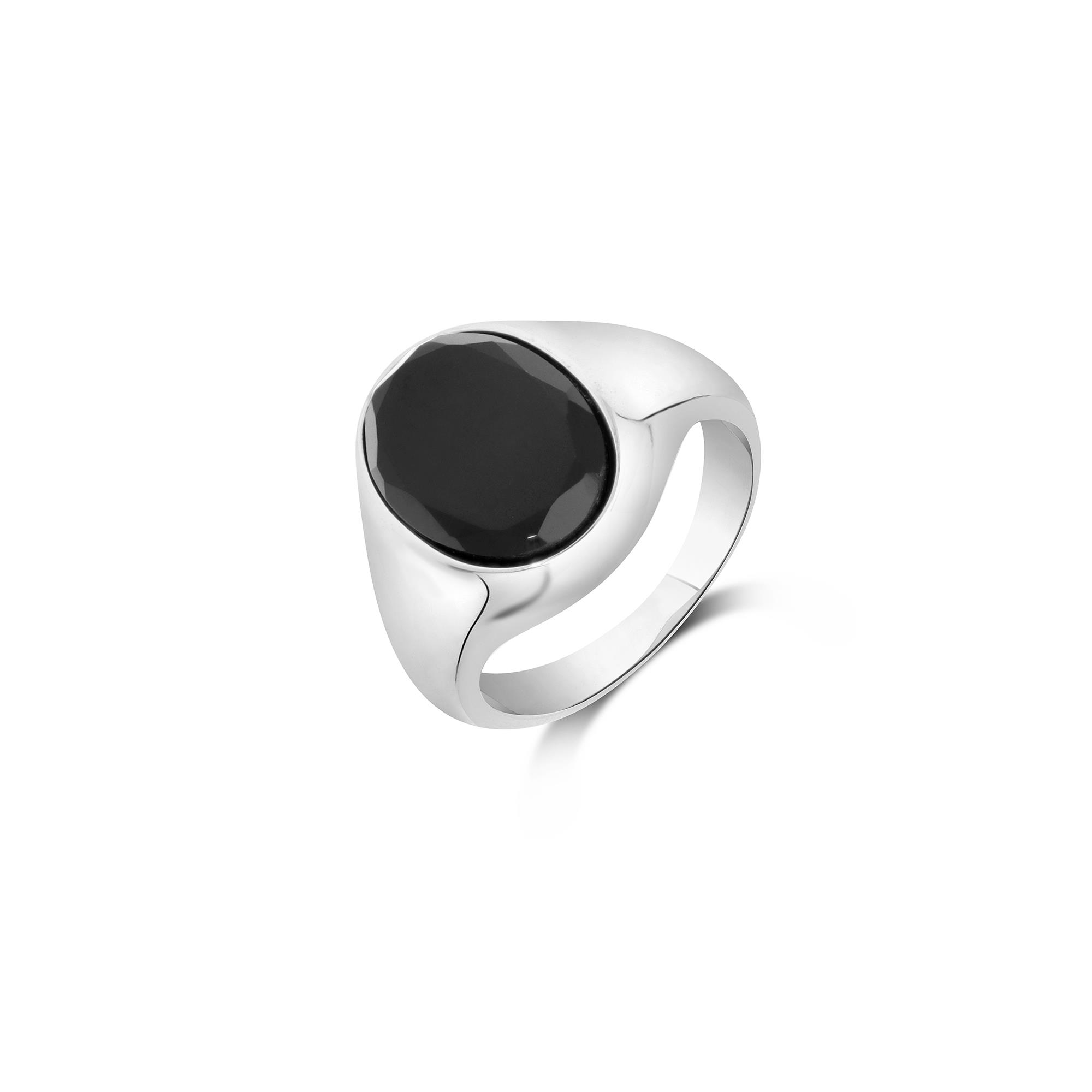 OVAL GEMSTONE GRADUATED RING MISURA 14 - LUXURY MILANO