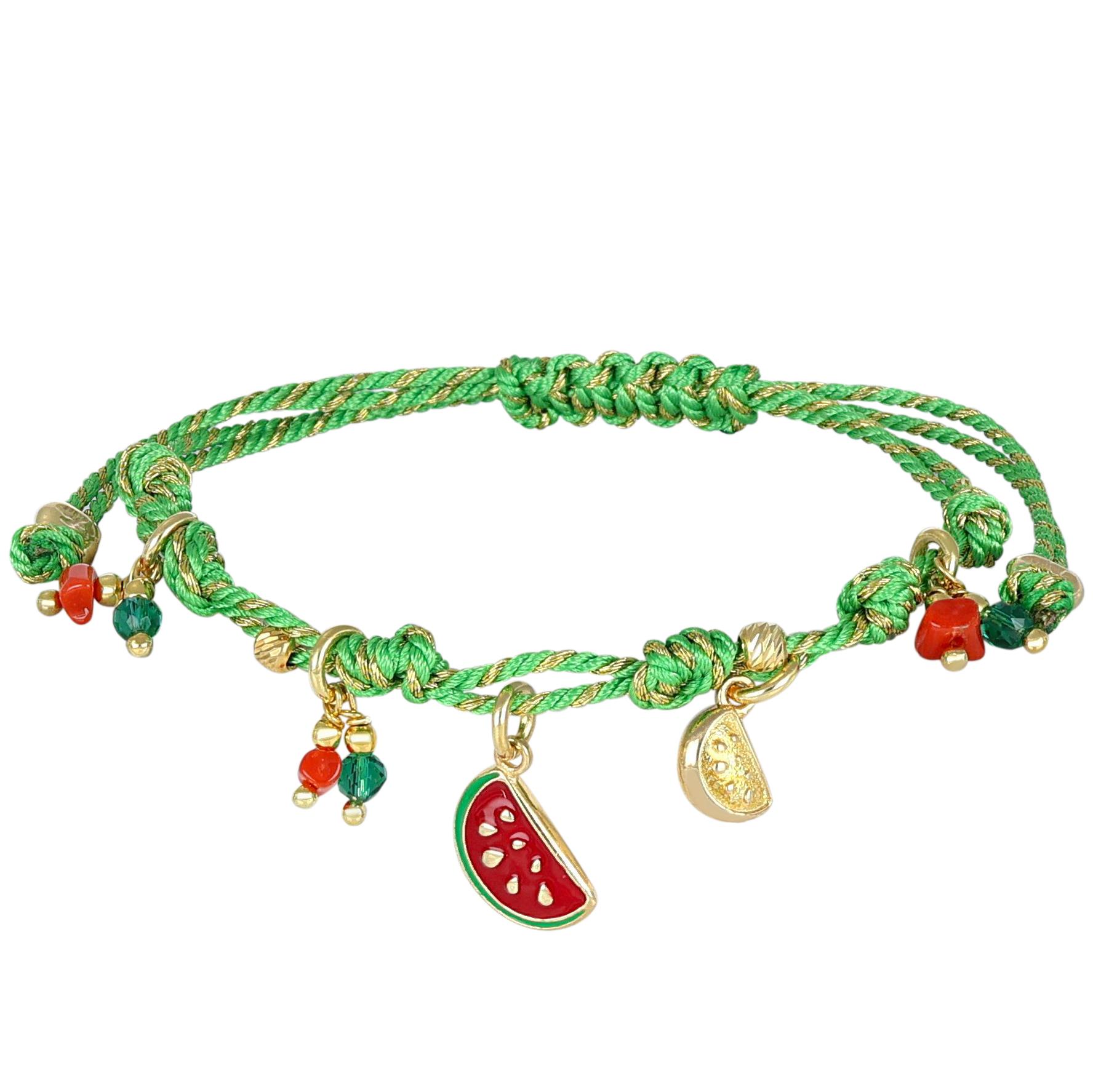 Bracciale Summer anguria in argento - NIVY