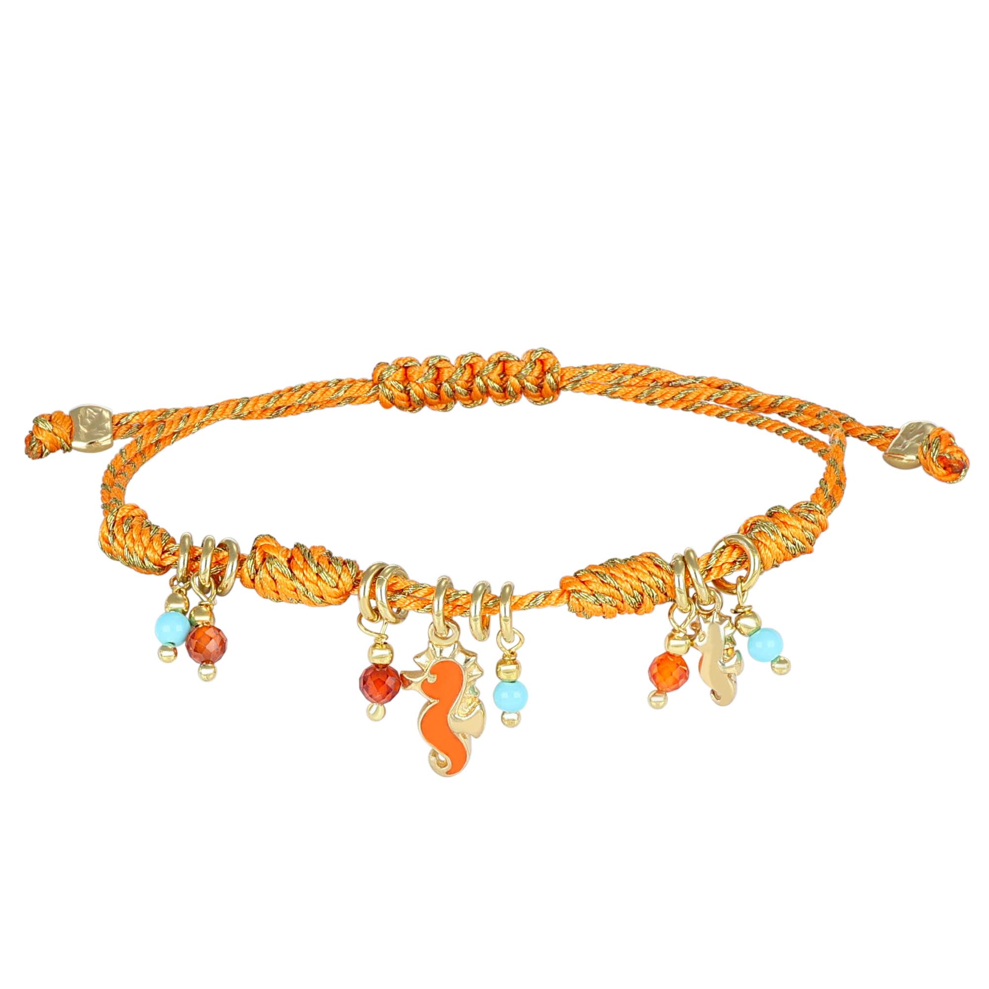 Bracciale Summer cavalluccio marino in argento - NIVY