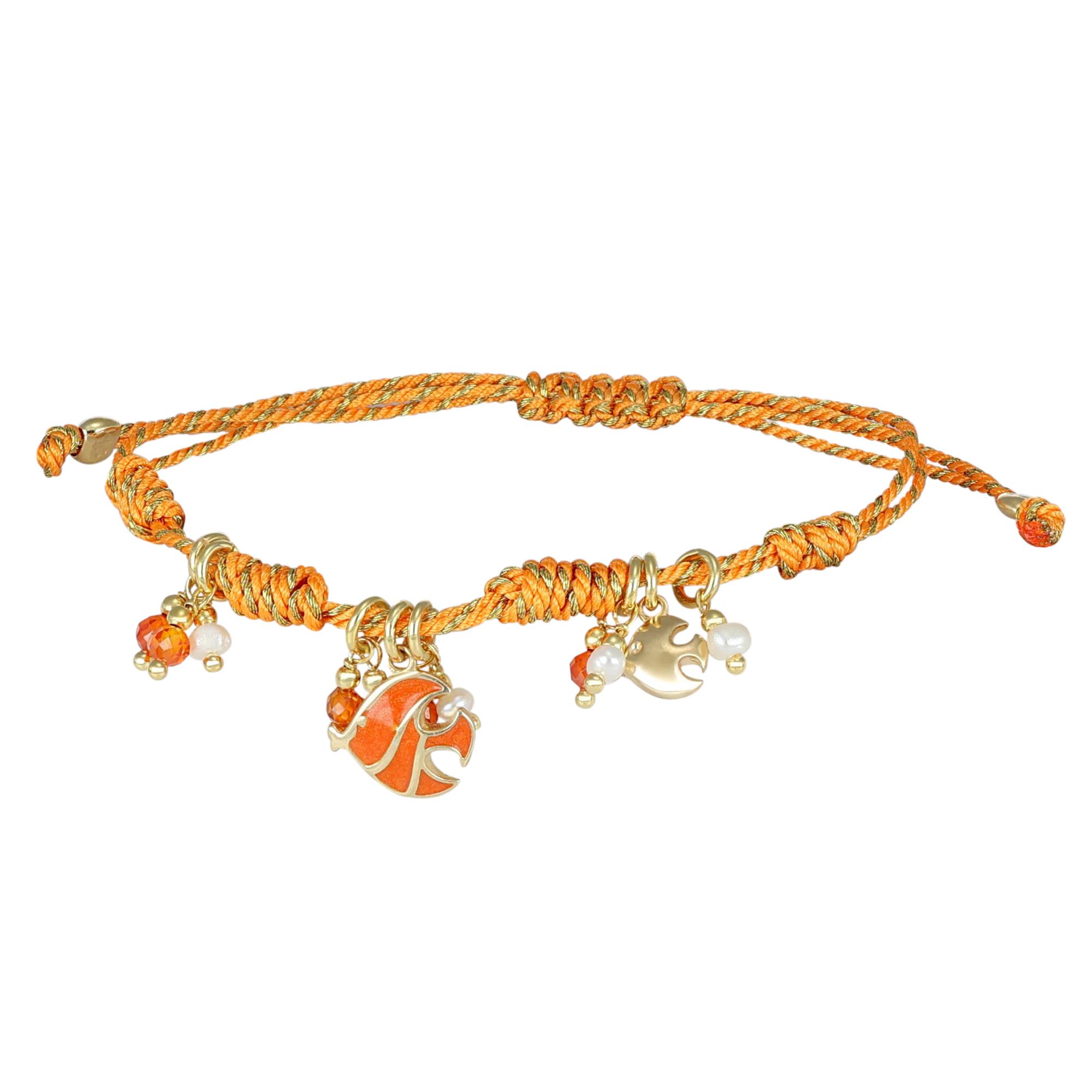 Bracciale Summer pesce in argento - NIVY