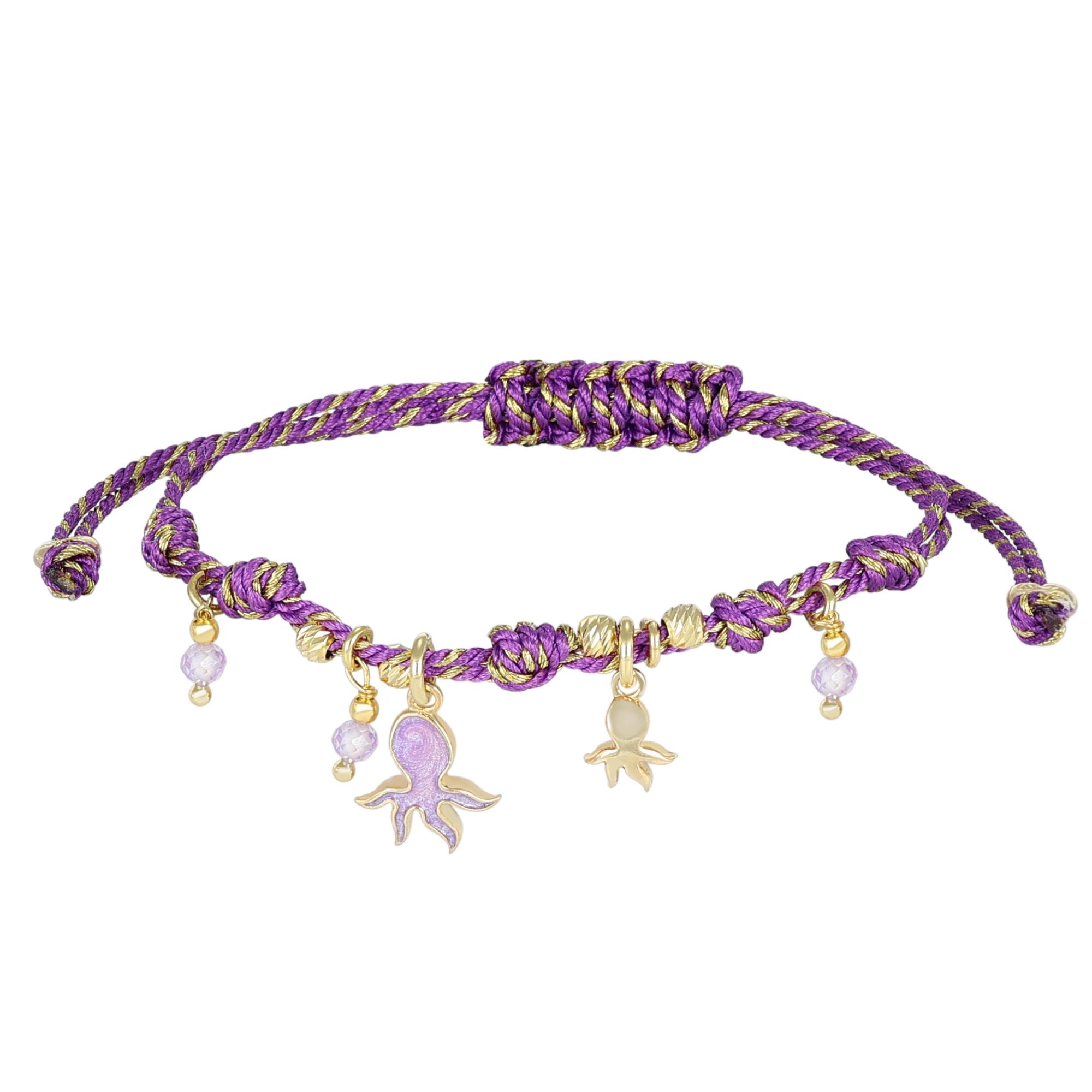 Bracciale Summer polipo in argento - NIVY
