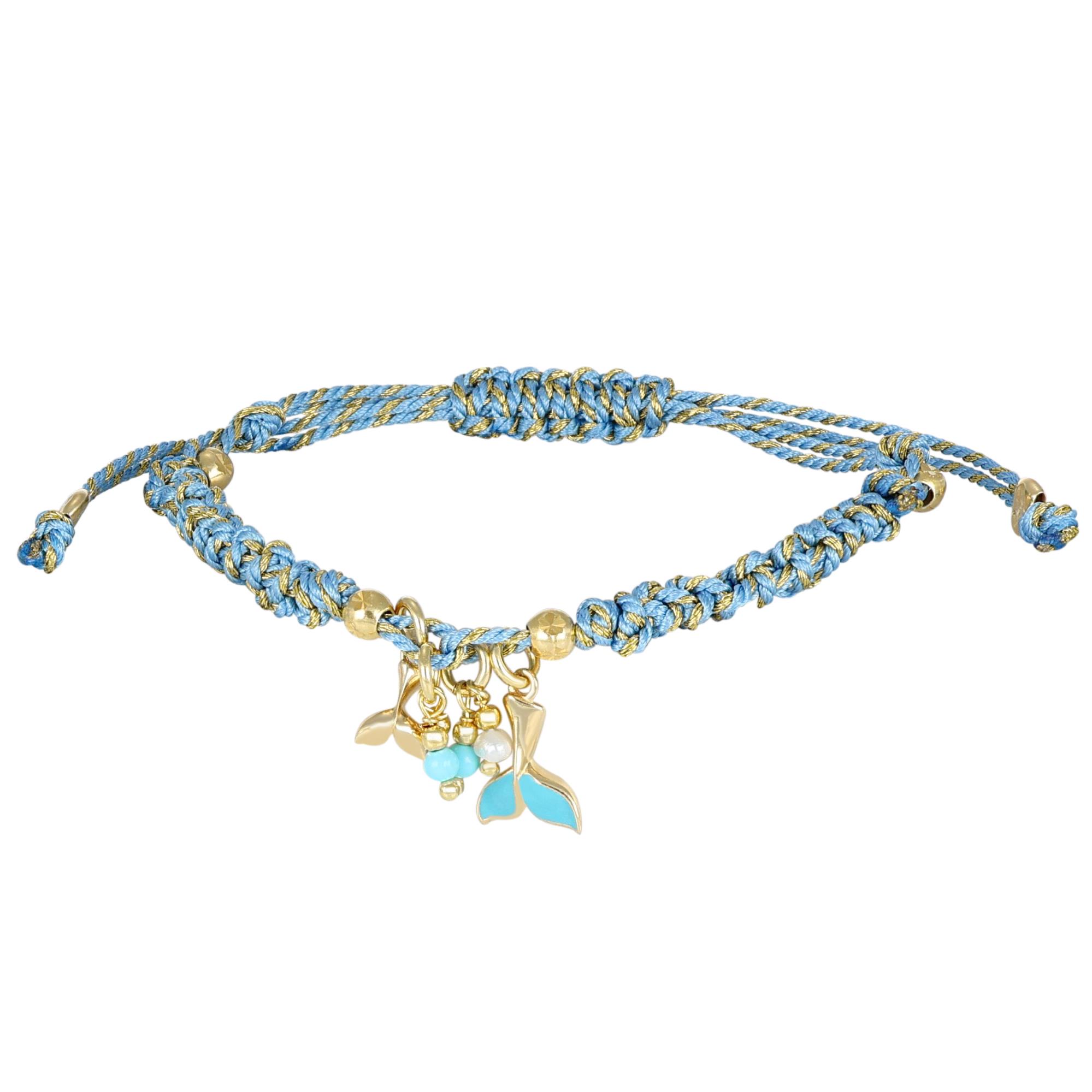 Bracciale Summer balena in argento - NIVY