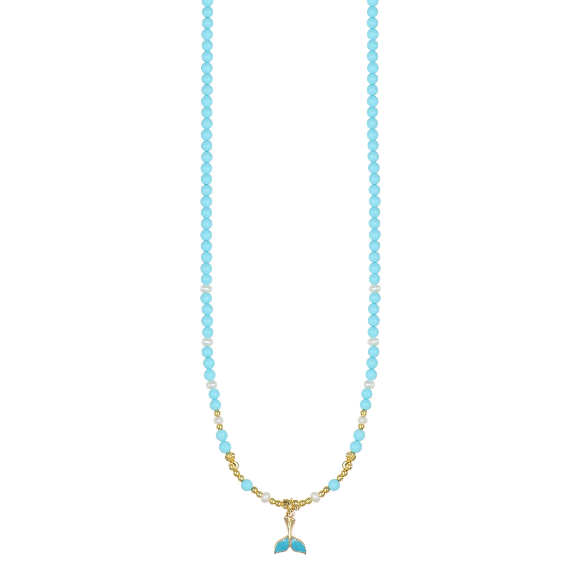 Collana Summer balena in argento - NIVY
