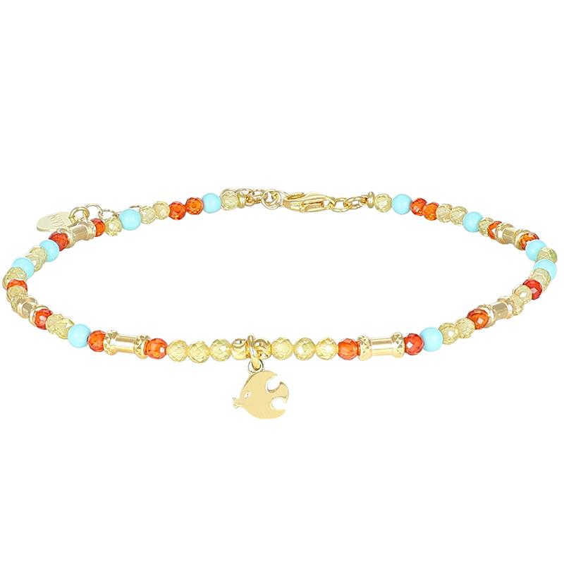 Cavigliera Summer pesce in argento - NIVY