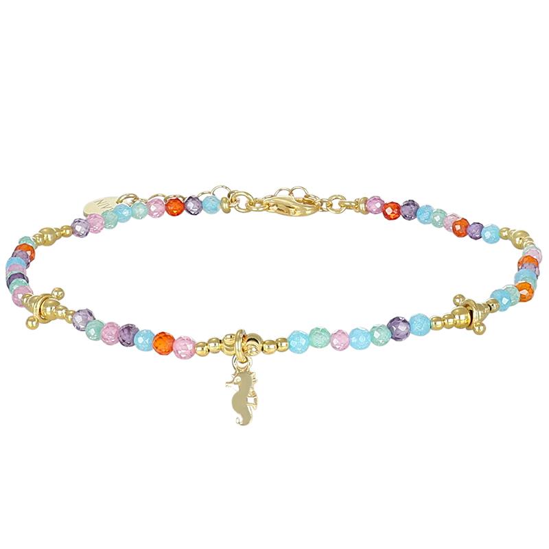 Cavigliera Summer cavalluccio marino in argento - NIVY