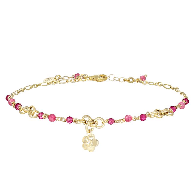 Cavigliera Summer fiore in argento - NIVY