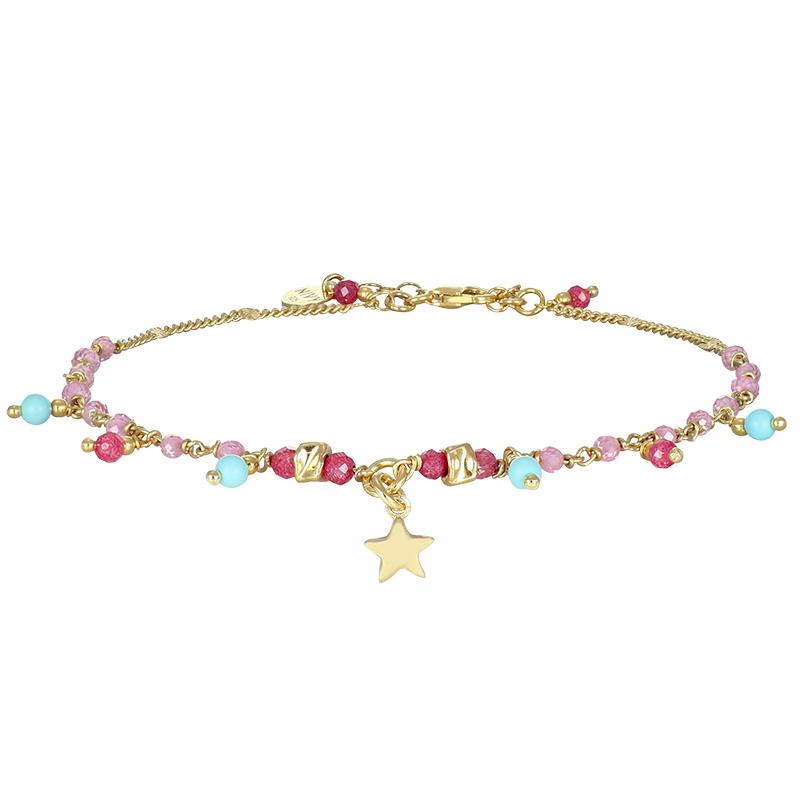 Cavigliera Summer stella in argento - NIVY