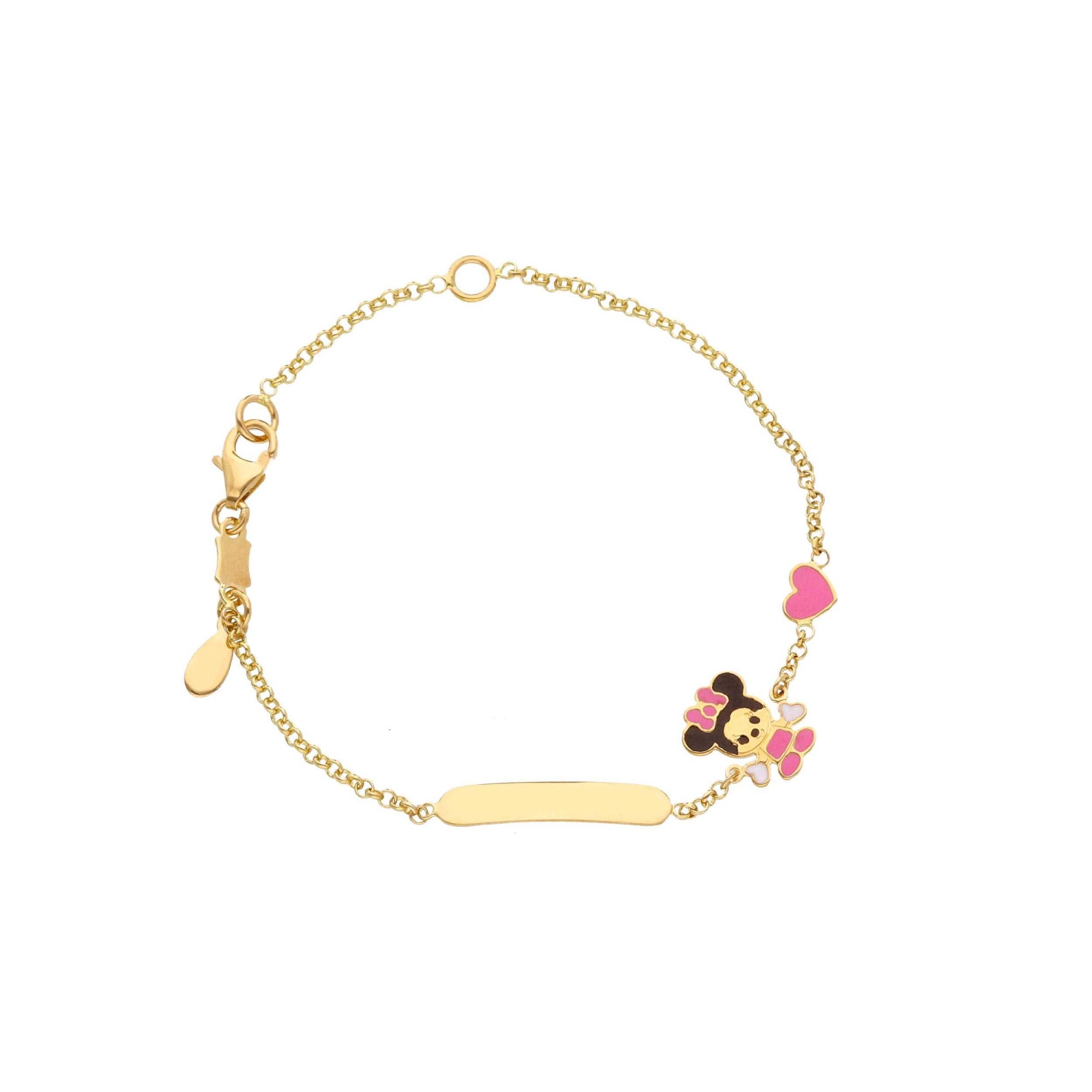 Bracciale bimbo in oro giallo 18 kt - ORO&CO