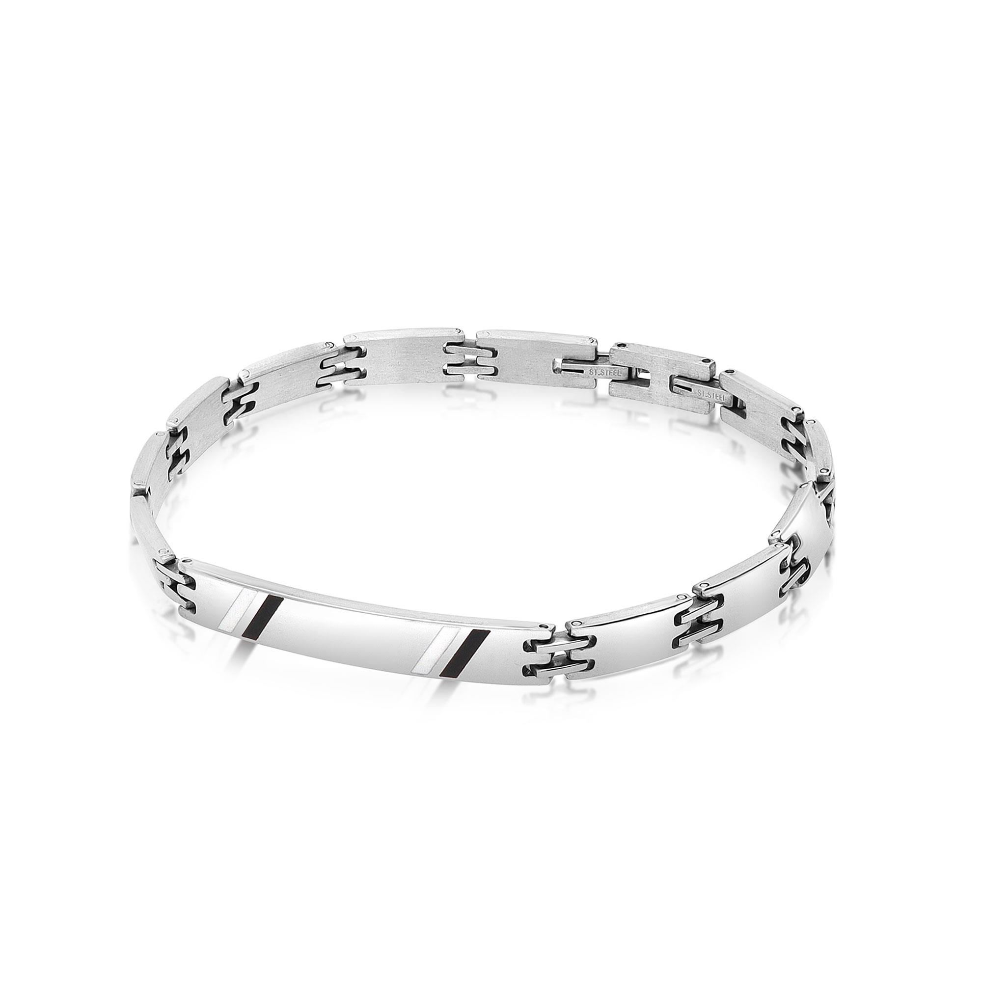 Bracelet steel shield Juventus - LUXURY MILANO