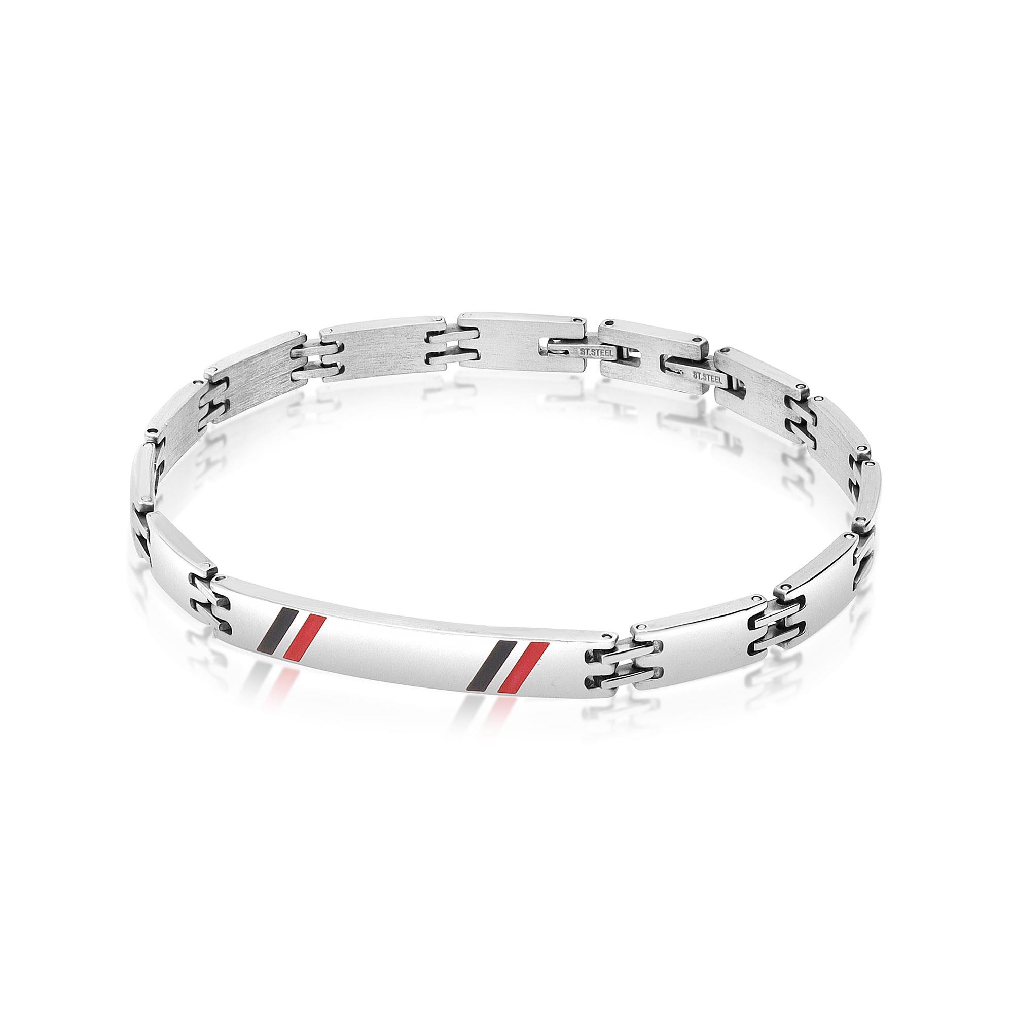 Bracelet steel shield Milan - LUXURY MILANO