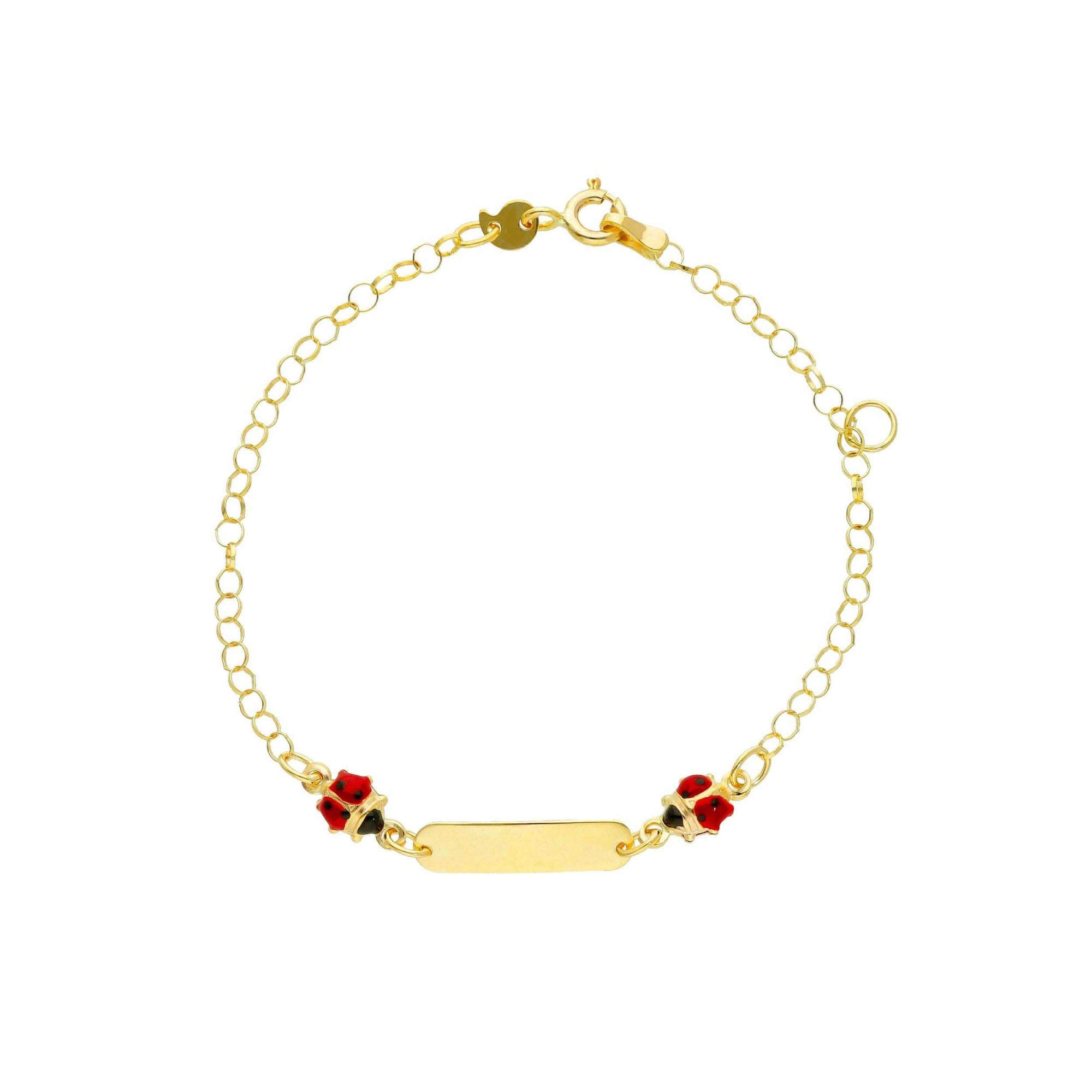 9kt yellow gold boy’s bracelet - ORO&CO