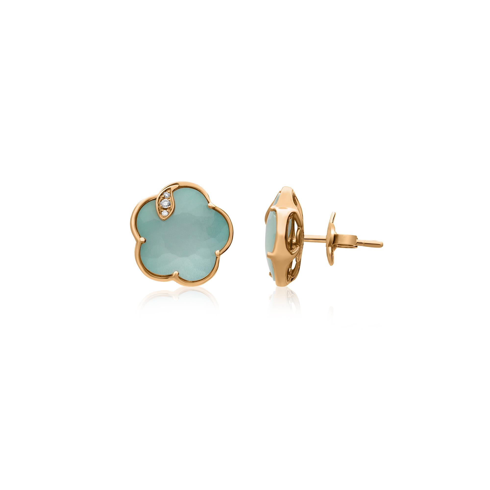 Pendientes Petit Joli con diamantes y piedras - PASQUALE BRUNI