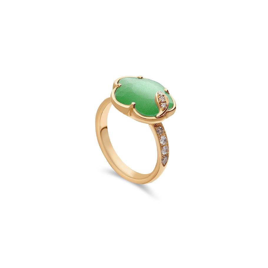 Anello Petit Joli Lunaire con diamanti e pietre - PASQUALE BRUNI