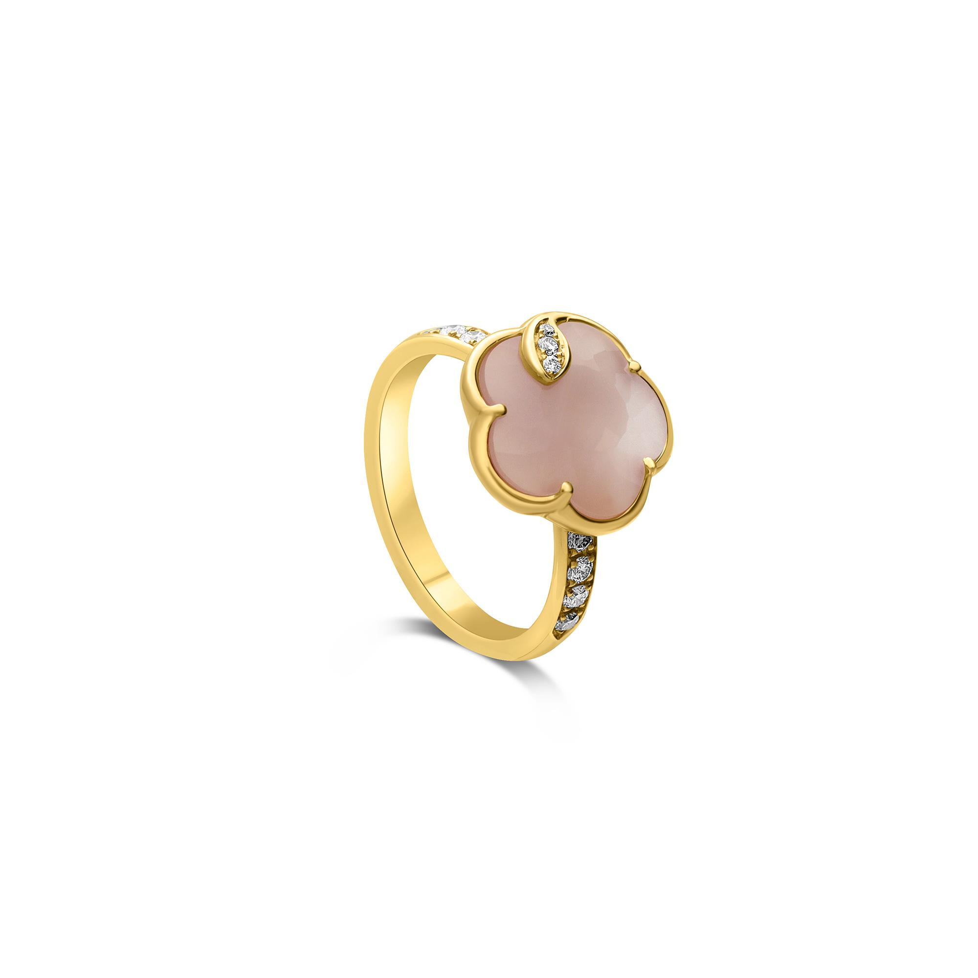 Anello Petit Joli Lunaire con diamanti e pietre - PASQUALE BRUNI
