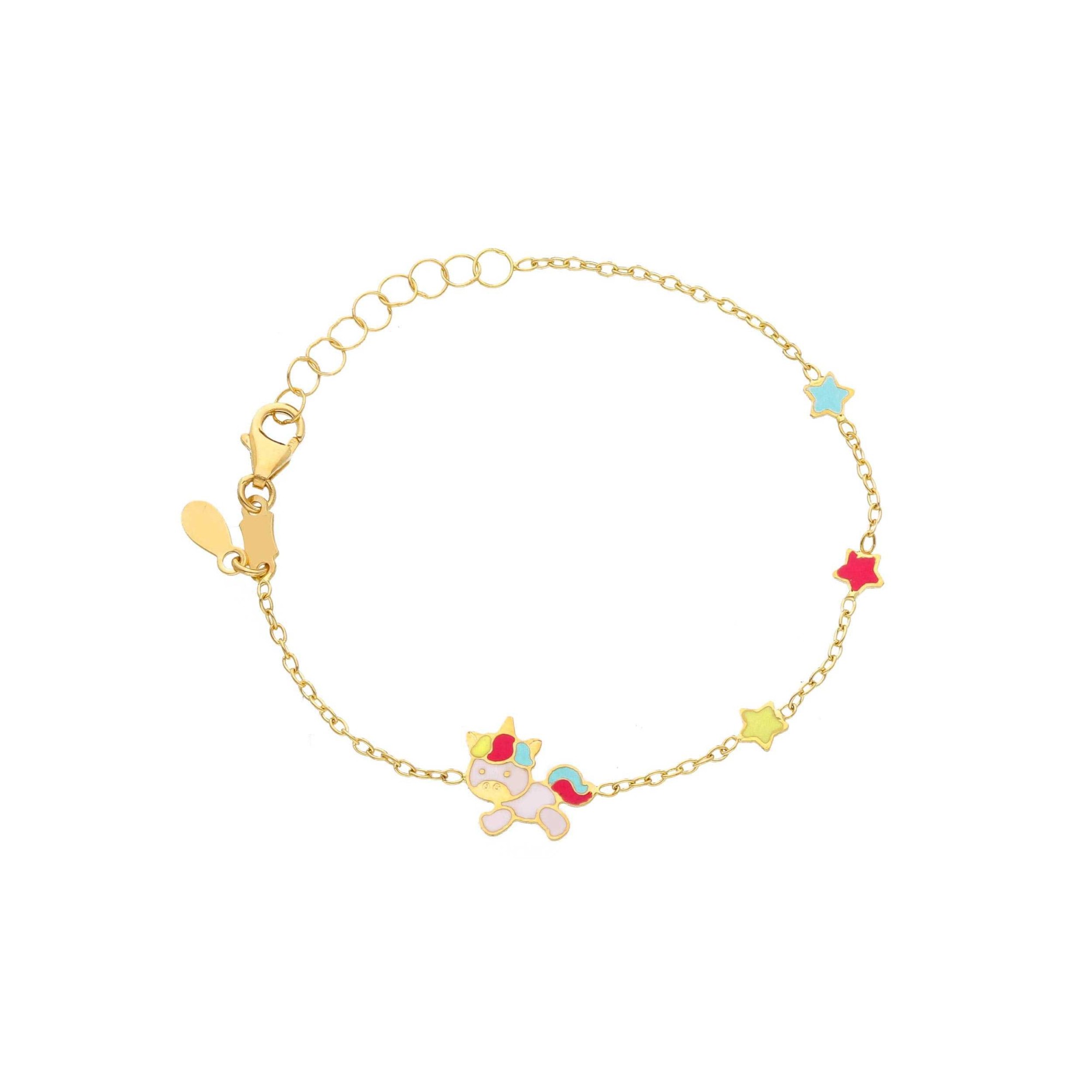 Bracciale bimbo in oro giallo 18 kt - ORO&CO