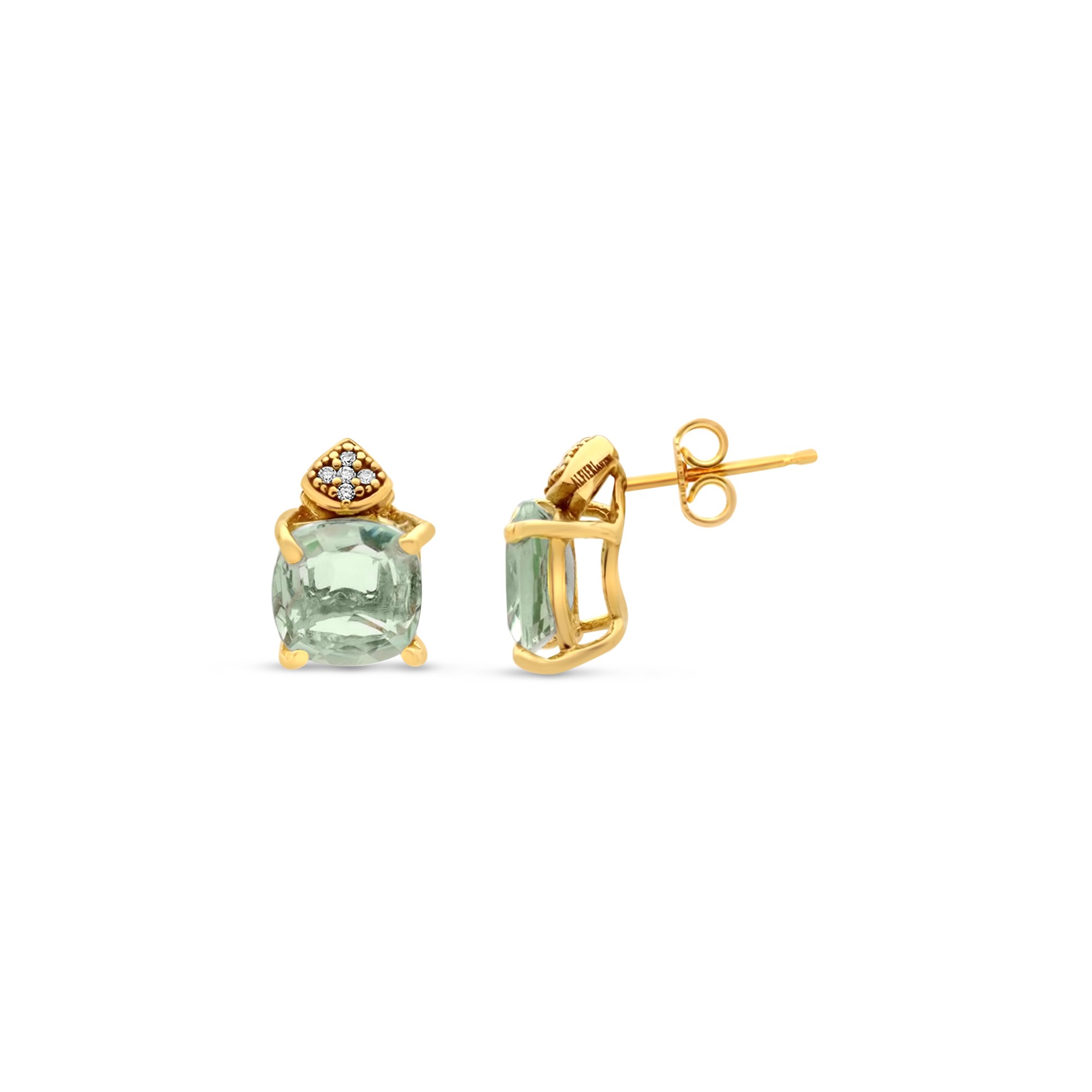Orecchini in oro e diamanti ct. 0,10 - ALFIERI & ST. JOHN