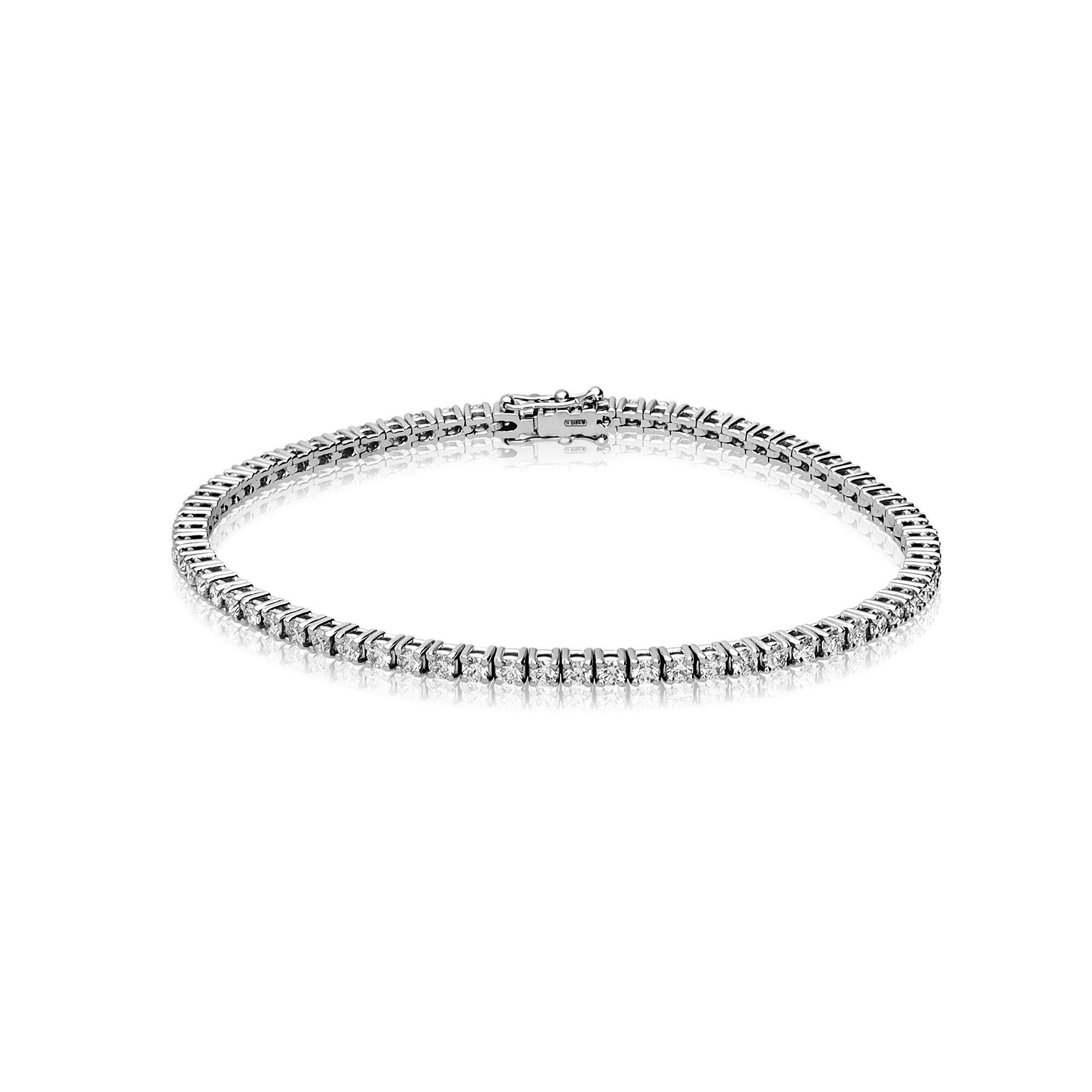 Pulsera de tenis con diamantes de 2,53 ct. - ALFIERI & ST. JOHN