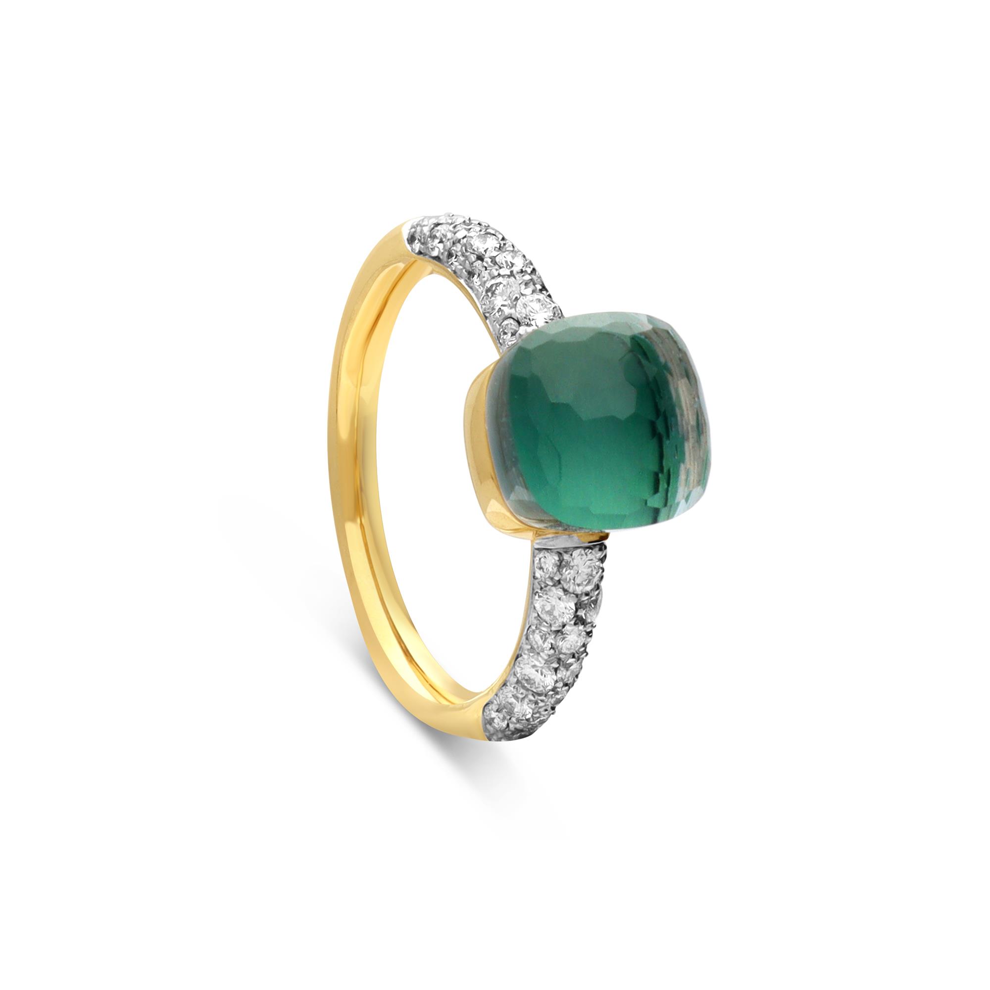 Anello Pomellato Nudo con topazio sky blu - POMELLATO