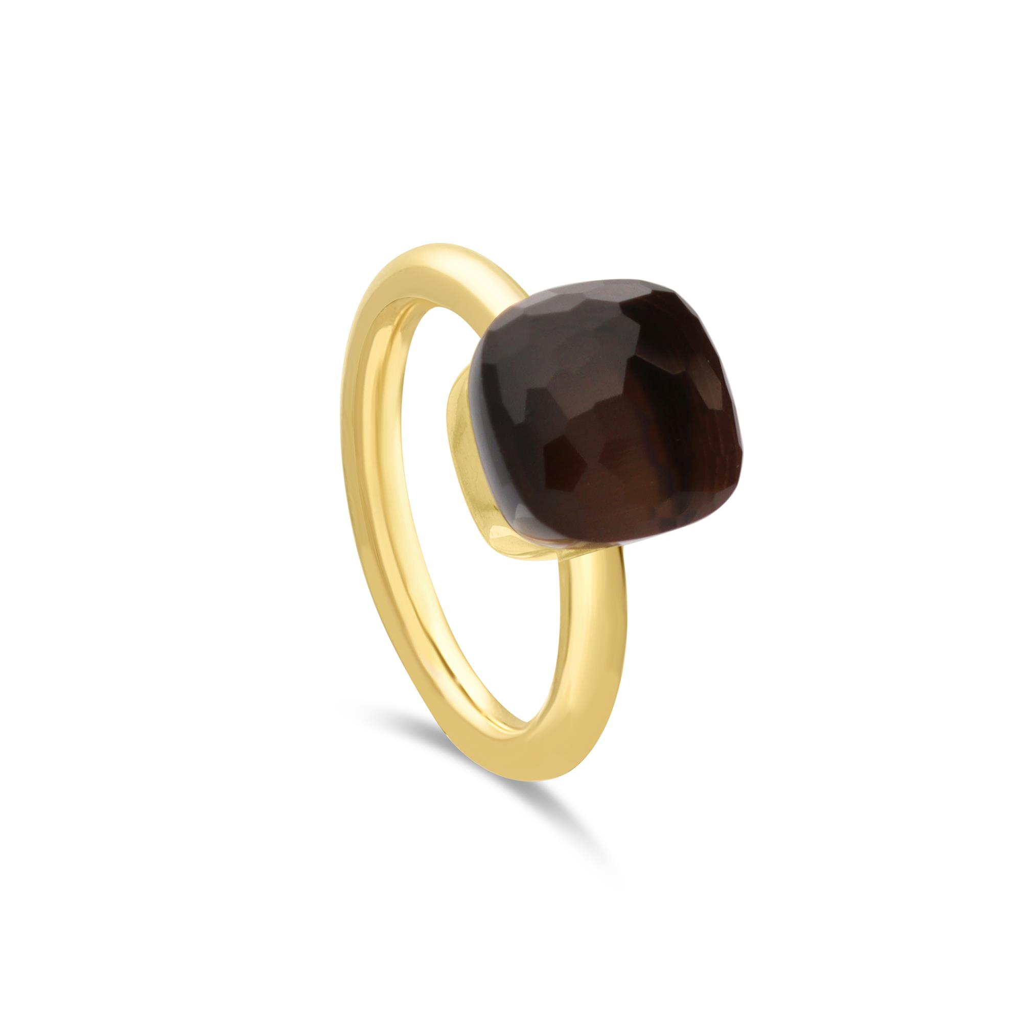 Pomellato Nudo ring with smoky quartz - POMELLATO