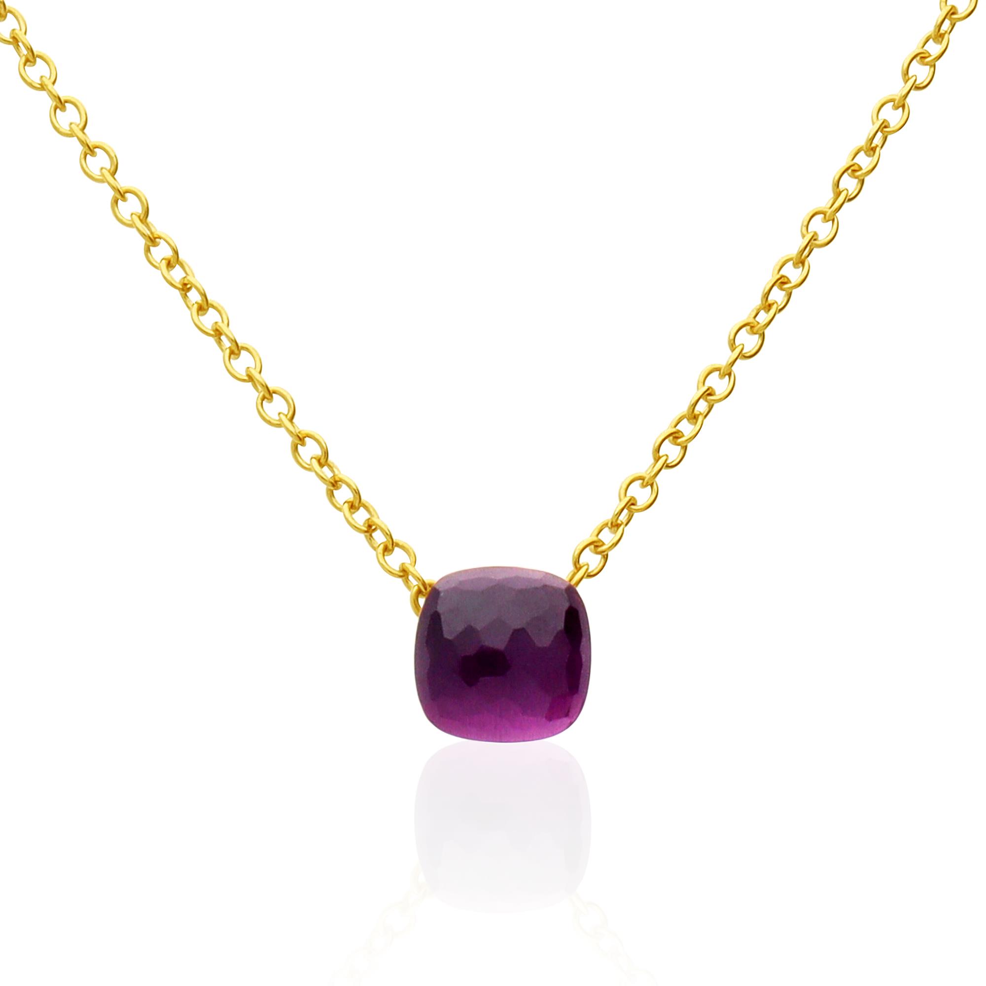 Pomellato Nudo collection necklace with amethyst - POMELLATO