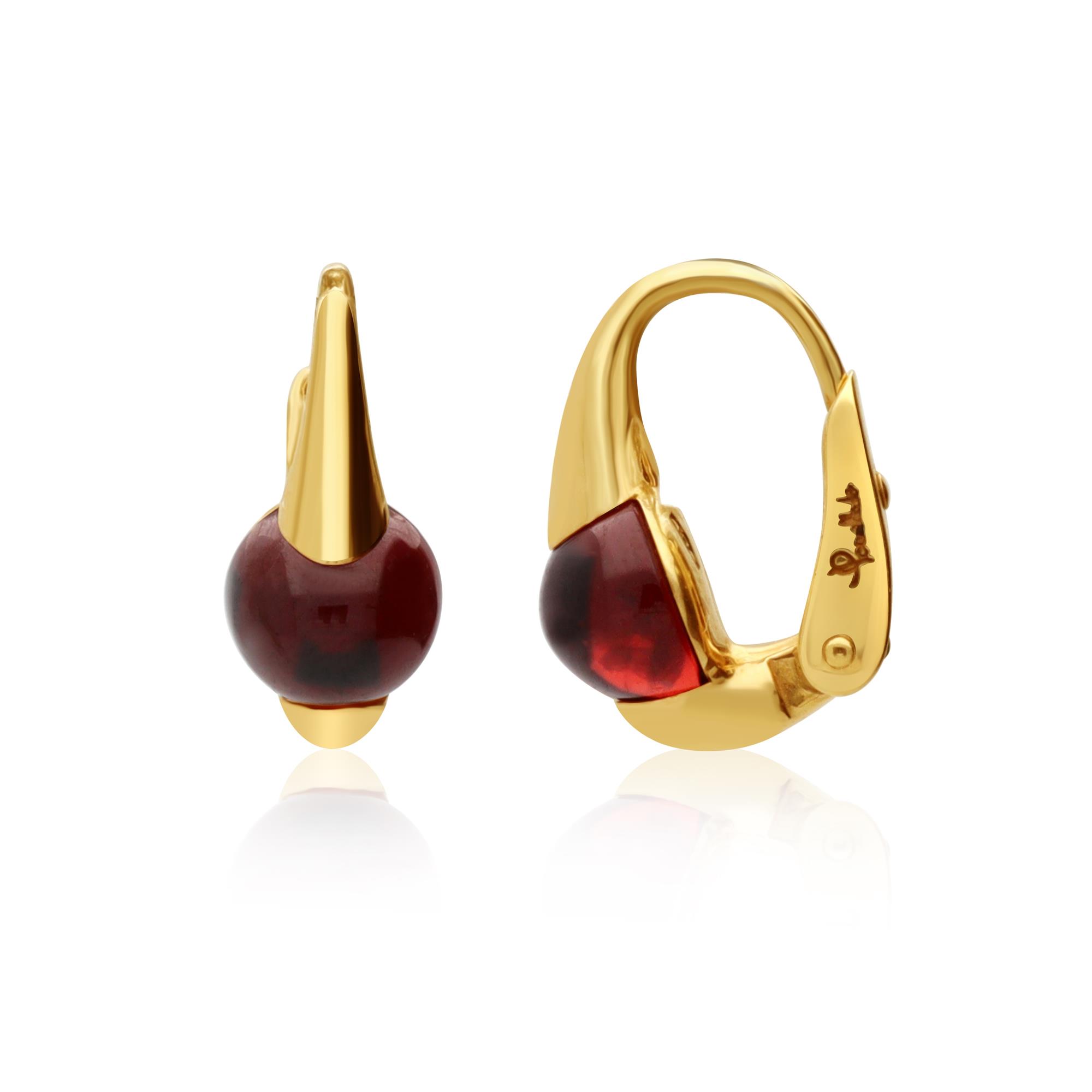 Pomellato earrings from the M'ama Non M'ama collection with garnet - POMELLATO