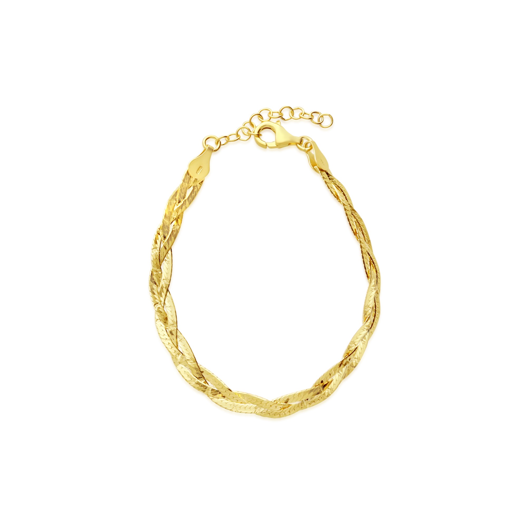 Bracciale a treccia morbida - LUXURY MILANO