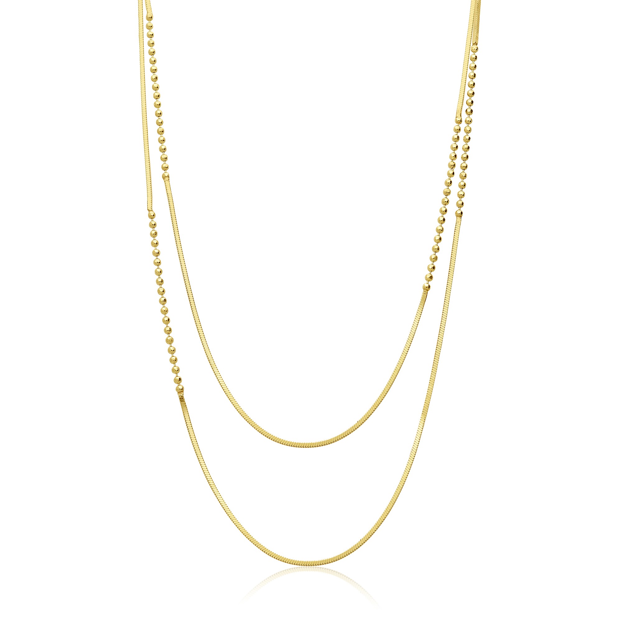 Collana con maglia snake - LUXURY MILANO