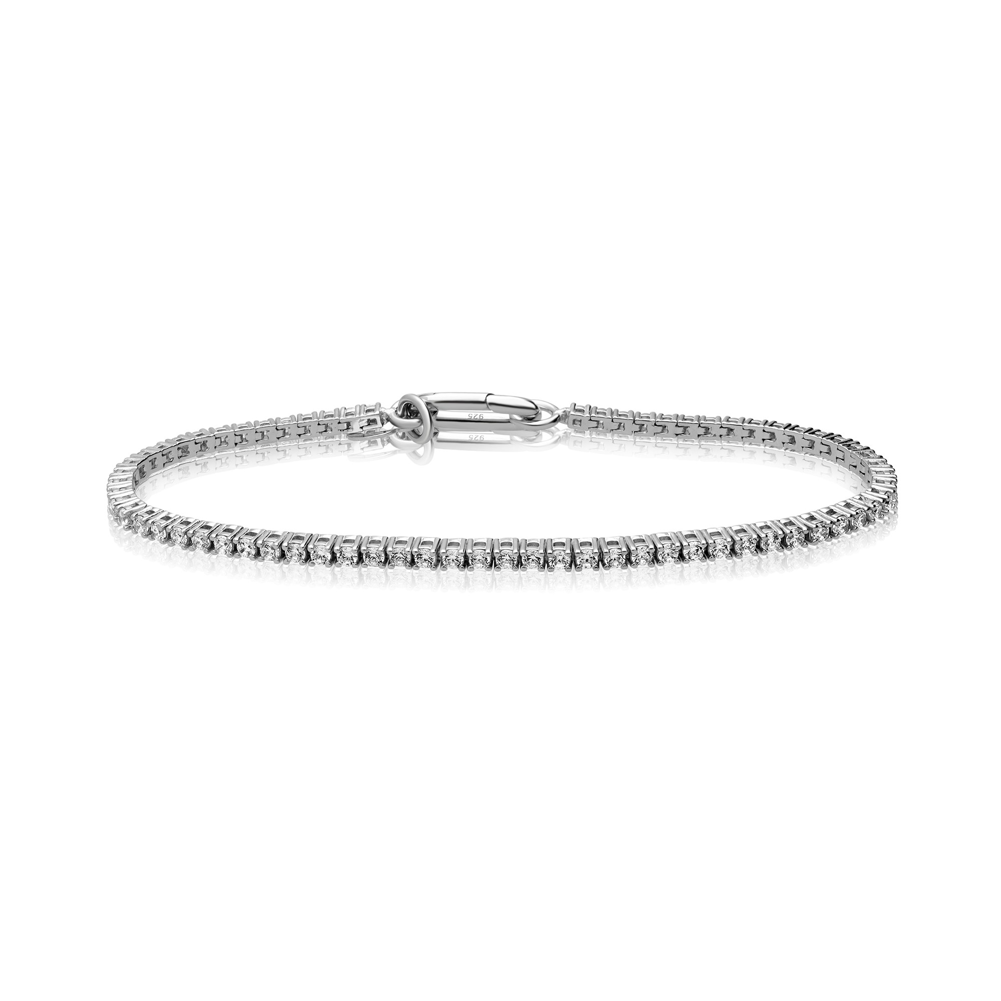 Bracciale tennis in argento 925 - ALFIERI & ST. JOHN 925