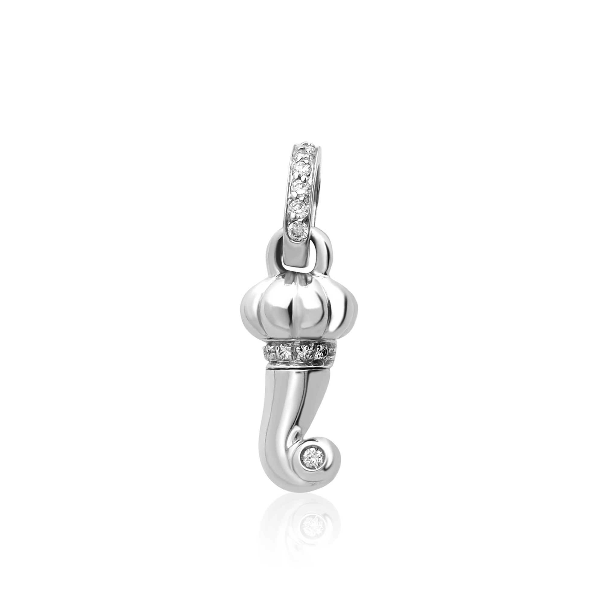 Pendente Corni oro e diamanti - CHANTECLER