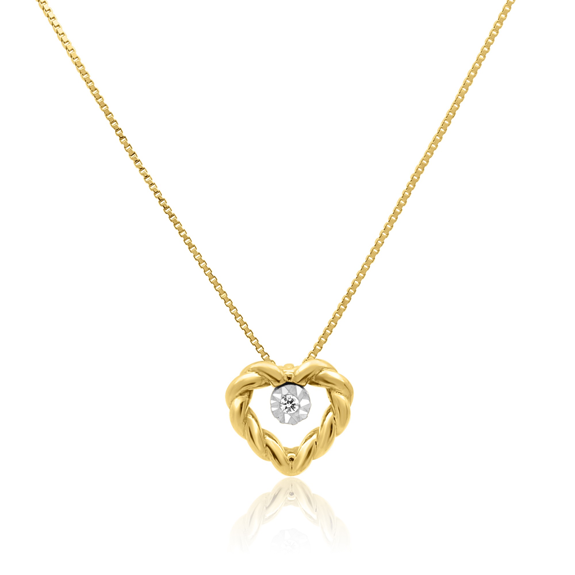 Collana in oro con diamanti - LUXURY MILANO