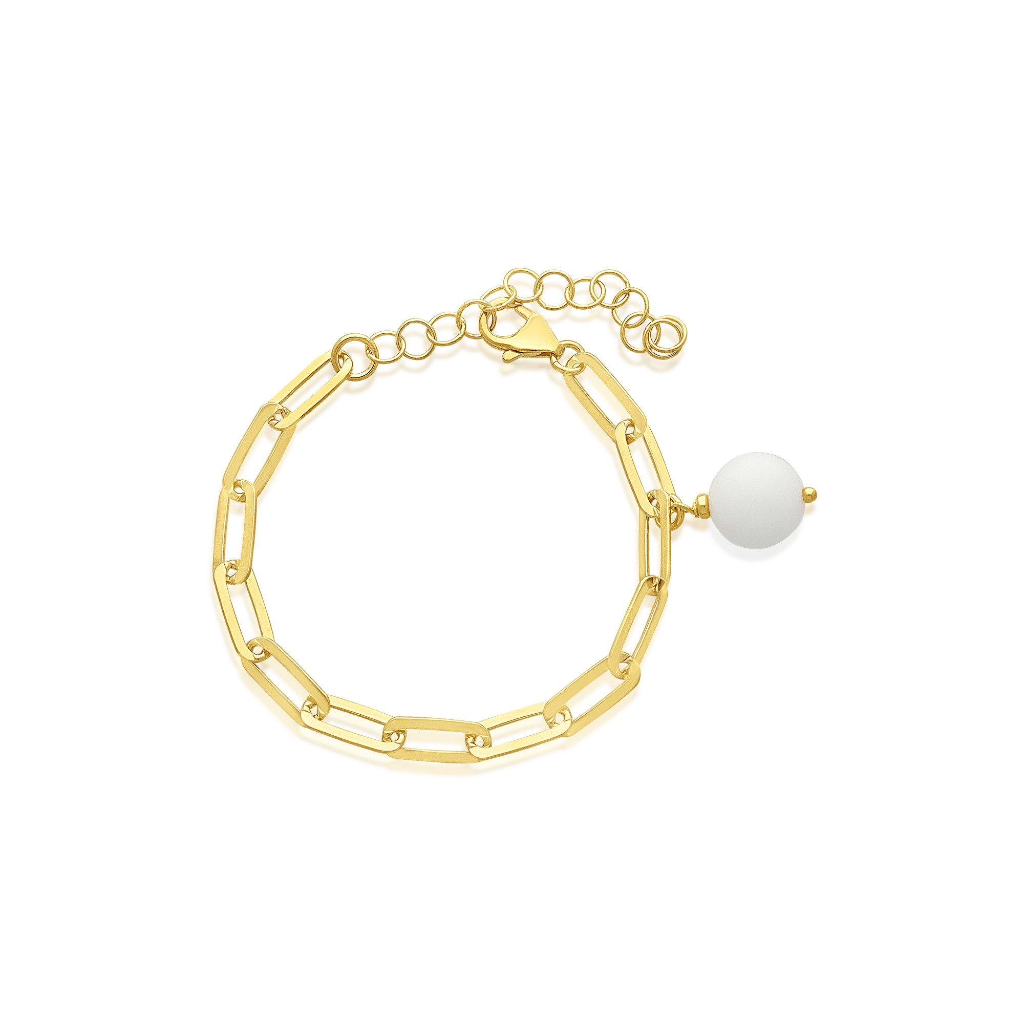 Pulsera de cadena en plata de ley 925 - LUXURY MILANO