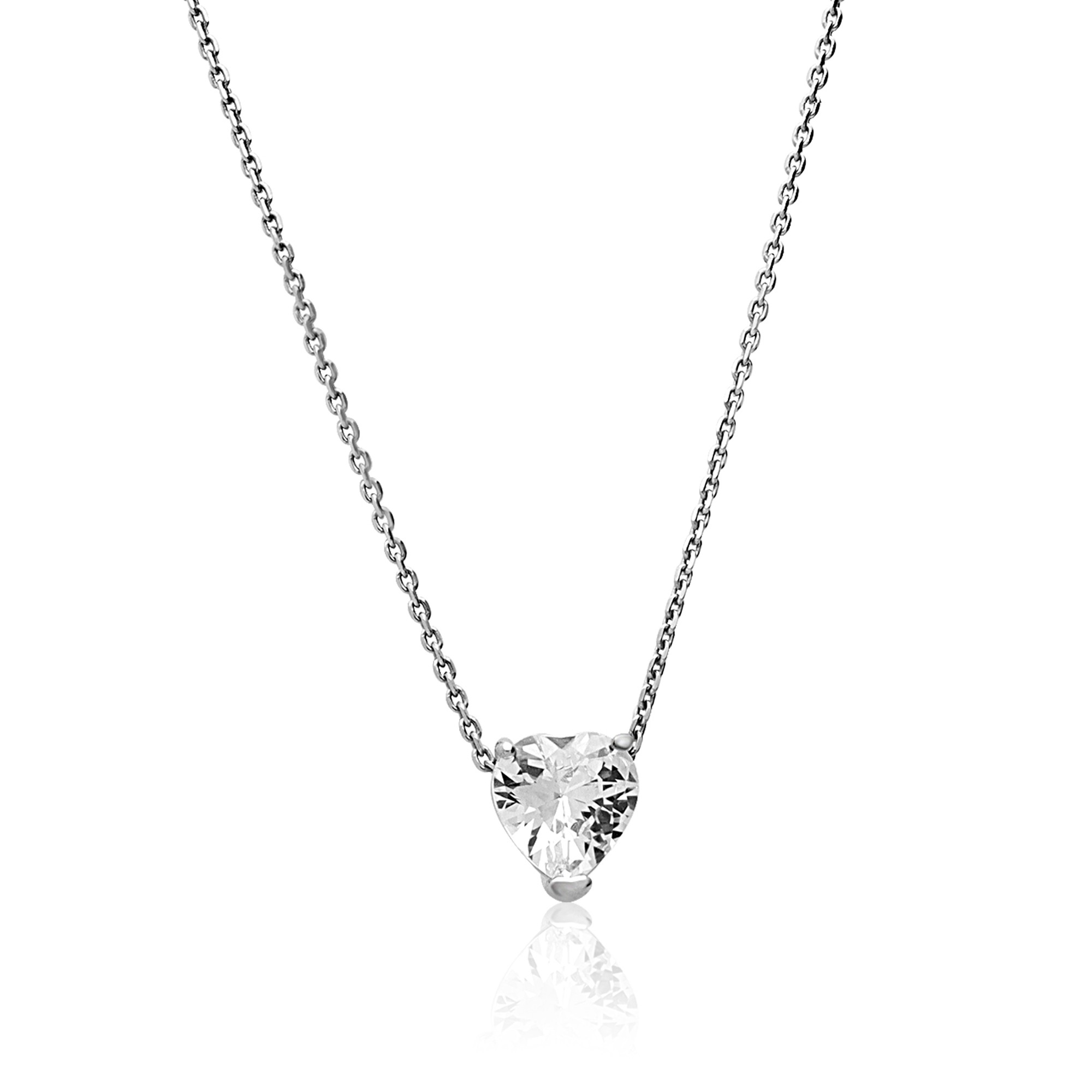 Collar con colgante en plata de ley 925 - LUXURY MILANO