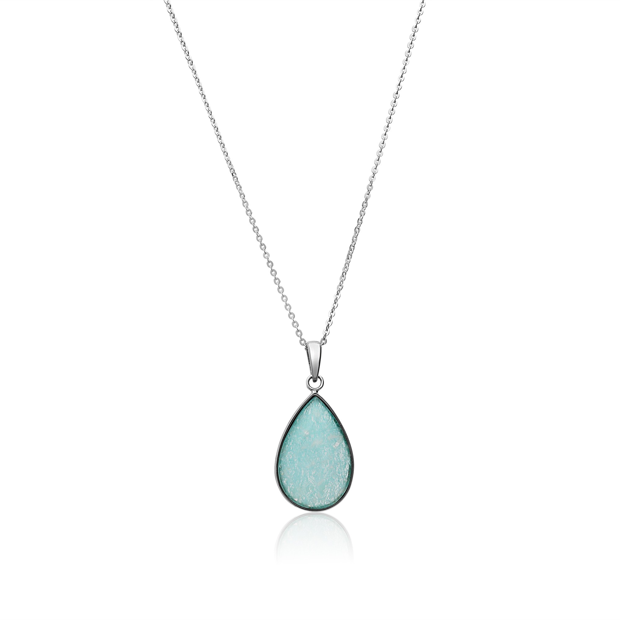 Collar con colgante en plata de ley 925 - LUXURY MILANO