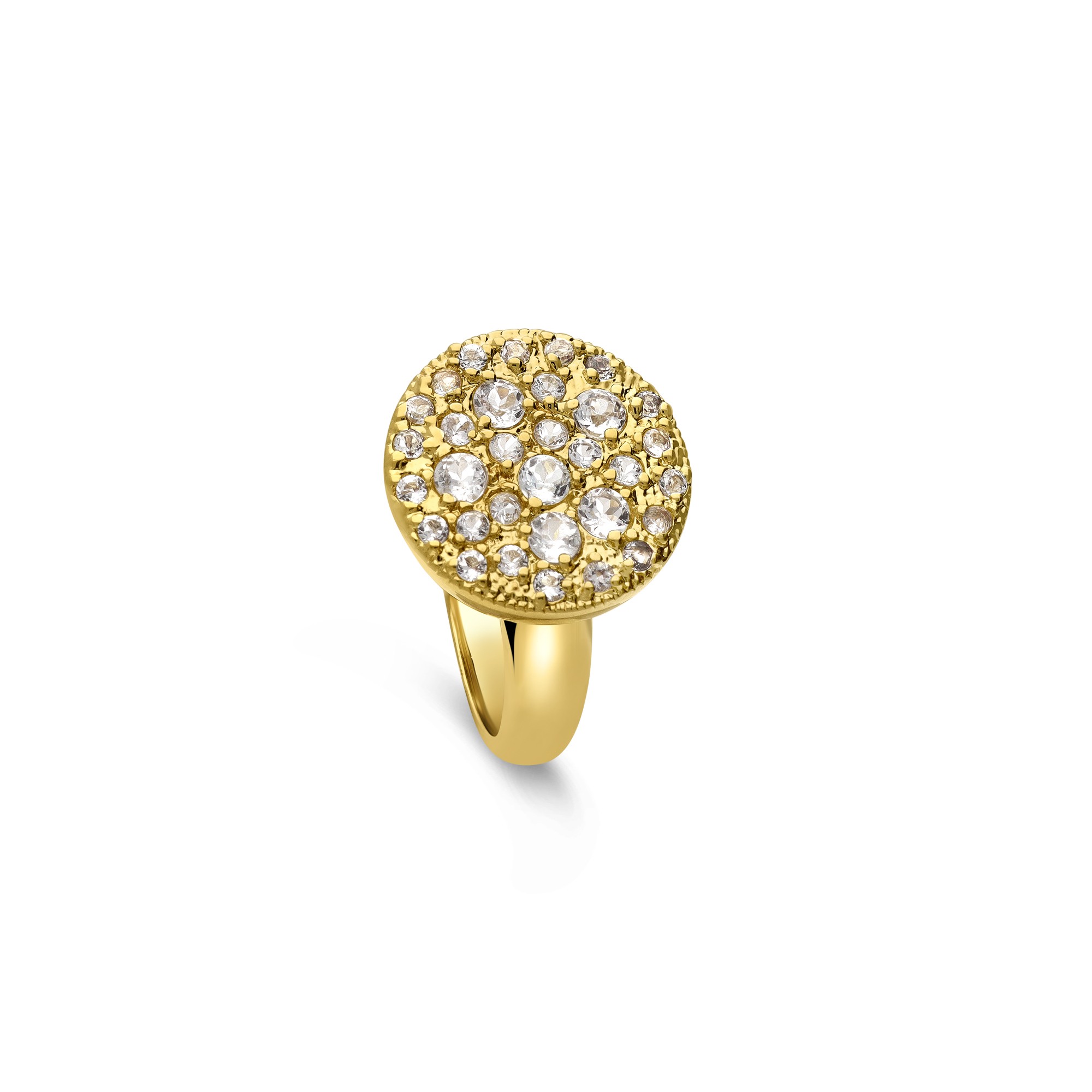 Anillo c&oacute;ctel con topacio - TOSCANA BY ETRUSCA