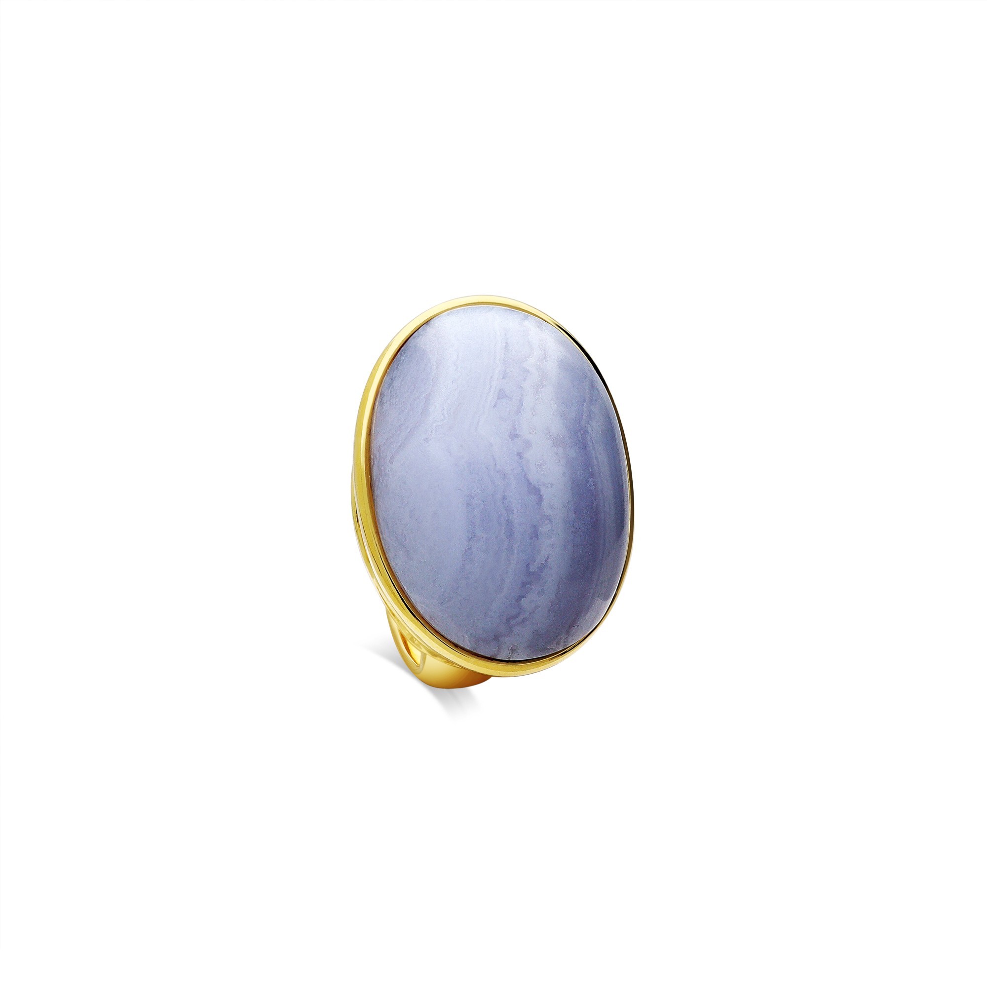 Anillo c&oacute;ctel con piedra natural - TOSCANA BY ETRUSCA