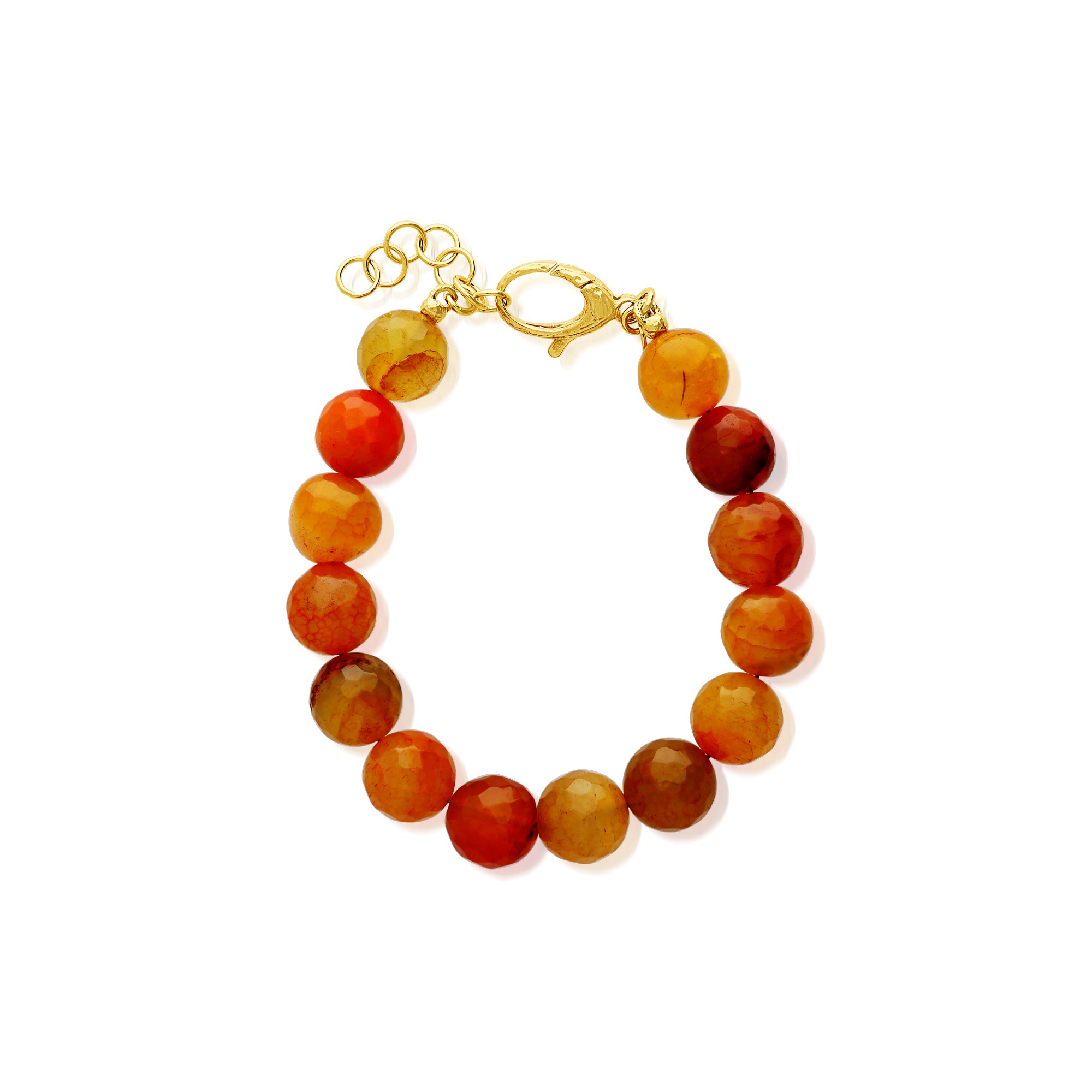Pulsera en plata de ley 925 con piedras naturales - TOSCANA BY ETRUSCA