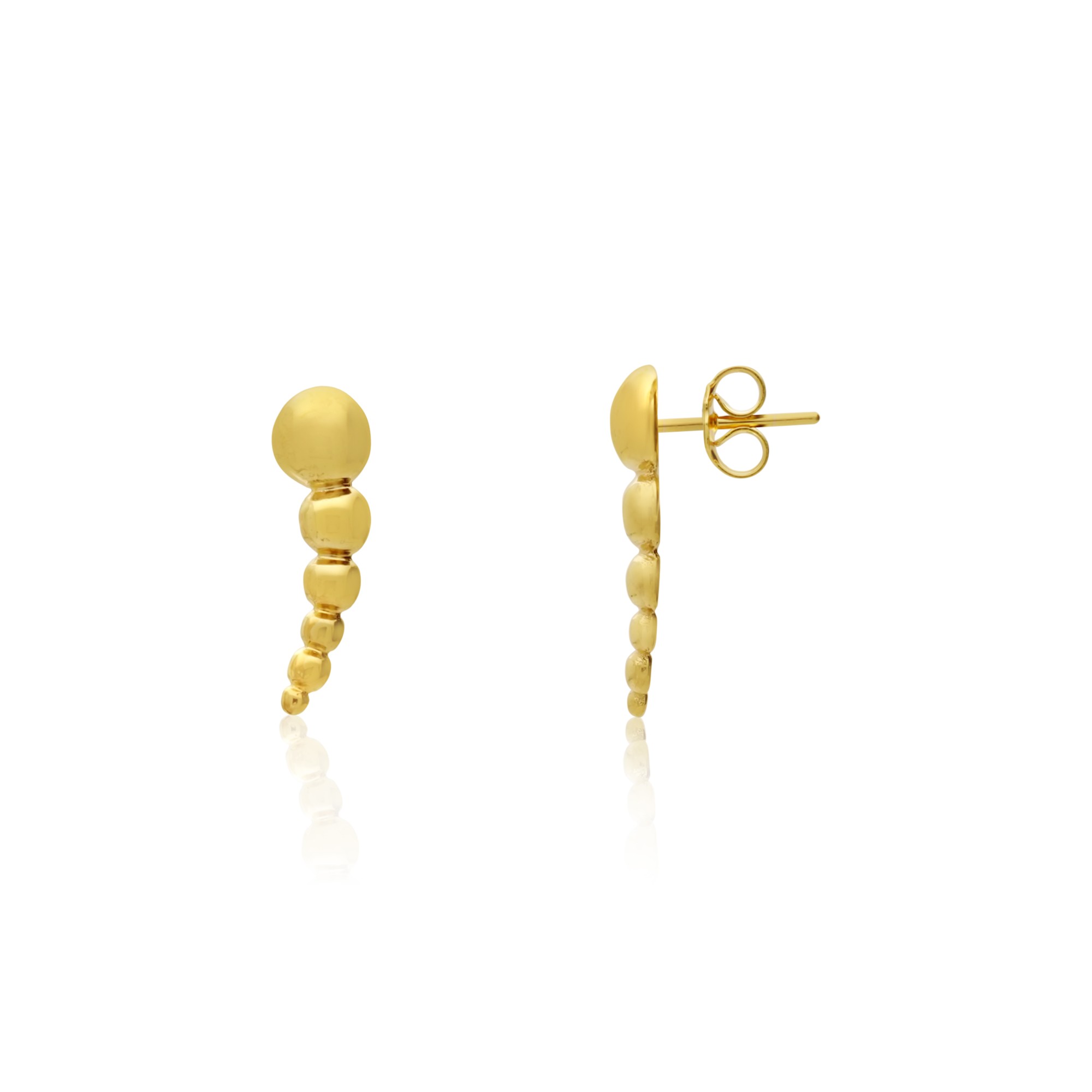 Stud earrings in 925 sterling silver - TOSCANA BY ETRUSCA