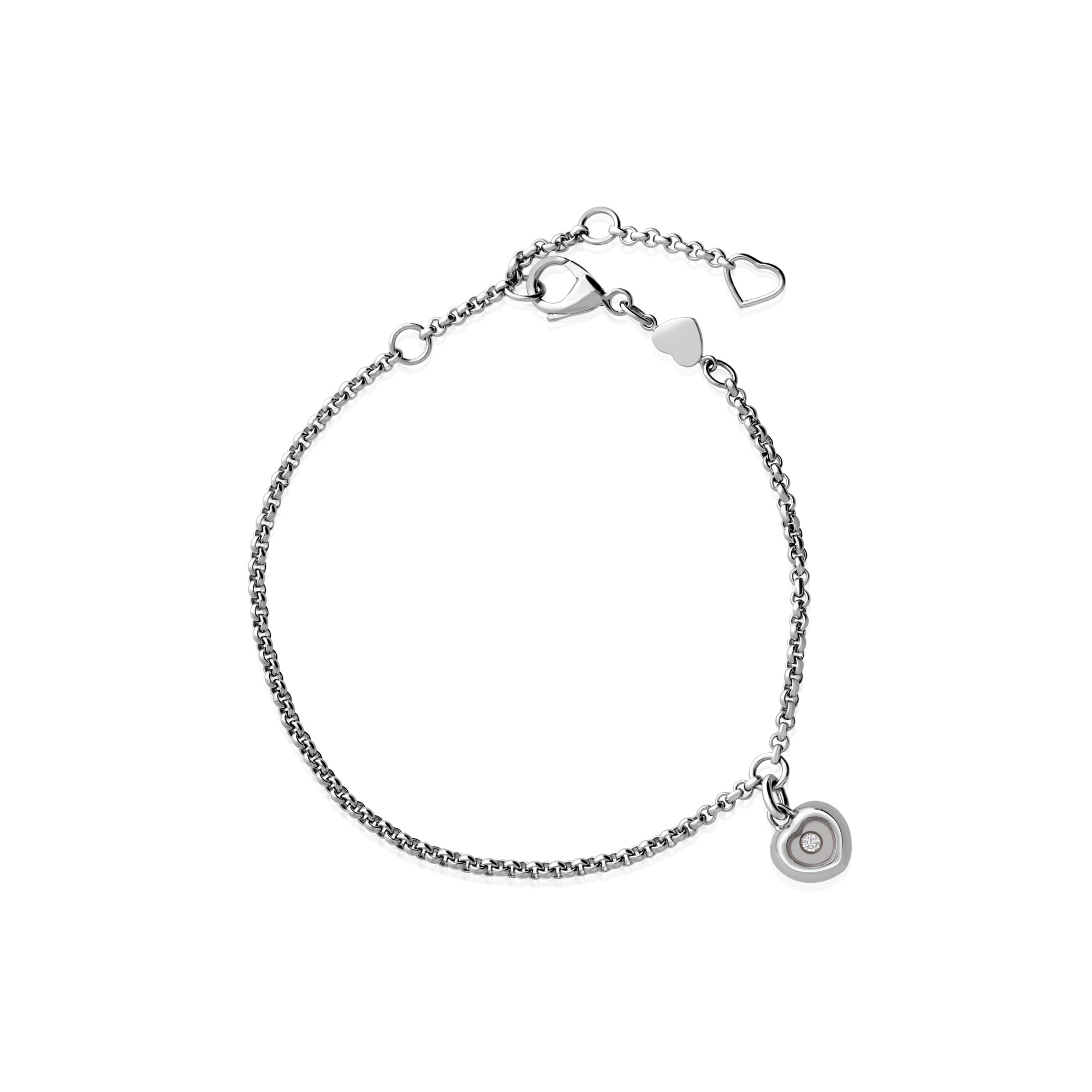 Bracciale collezione Miss Happy Hearts con diamanti - CHOPARD