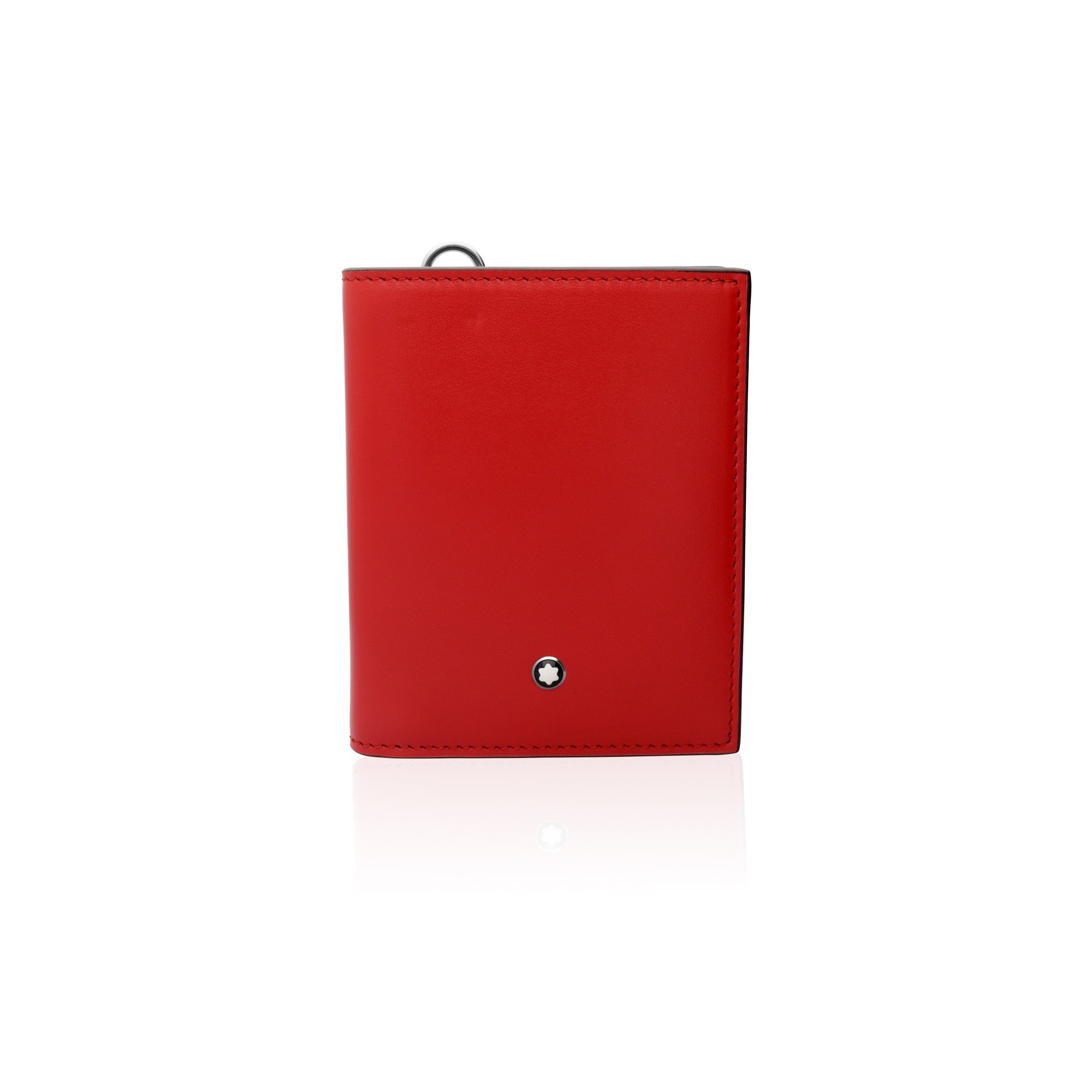 Meisterst&uuml;ck wallet in red leather - MONTBLANC