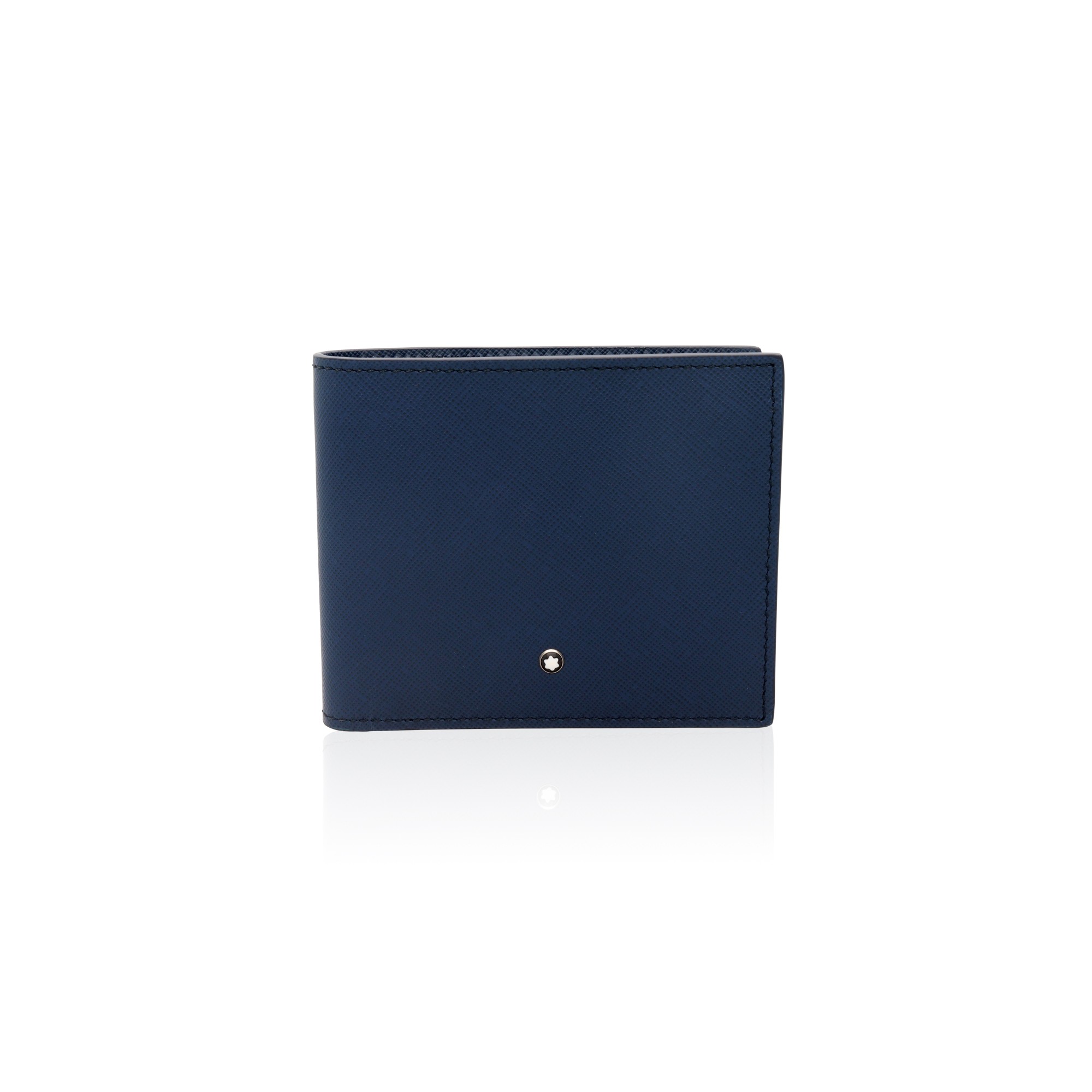 Sartorial wallet in blue leather - MONTBLANC