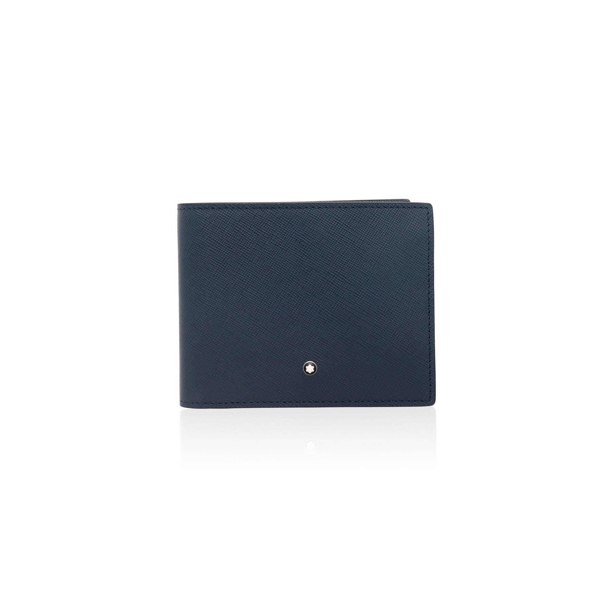 Sartorial wallet in blue leather - MONTBLANC