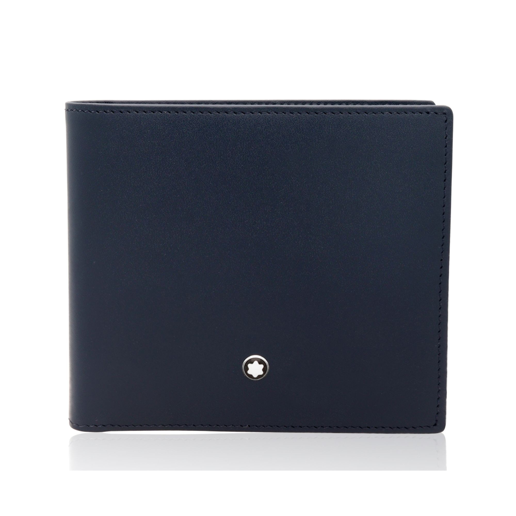Portafoglio Meisterst&uuml;ck in pelle blu e azzurro - MONTBLANC