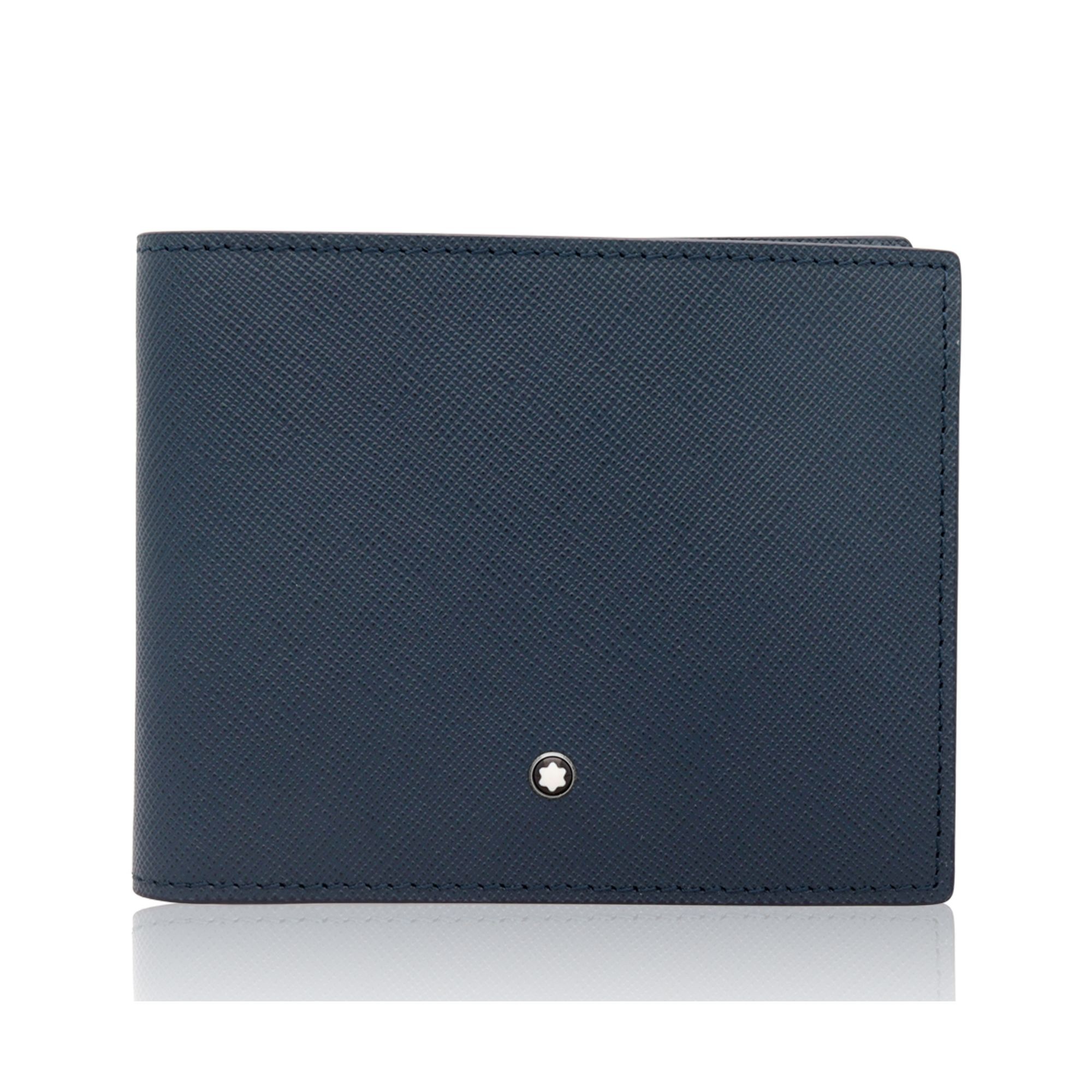 Portafoglio Sartorial in pelle blu - MONTBLANC