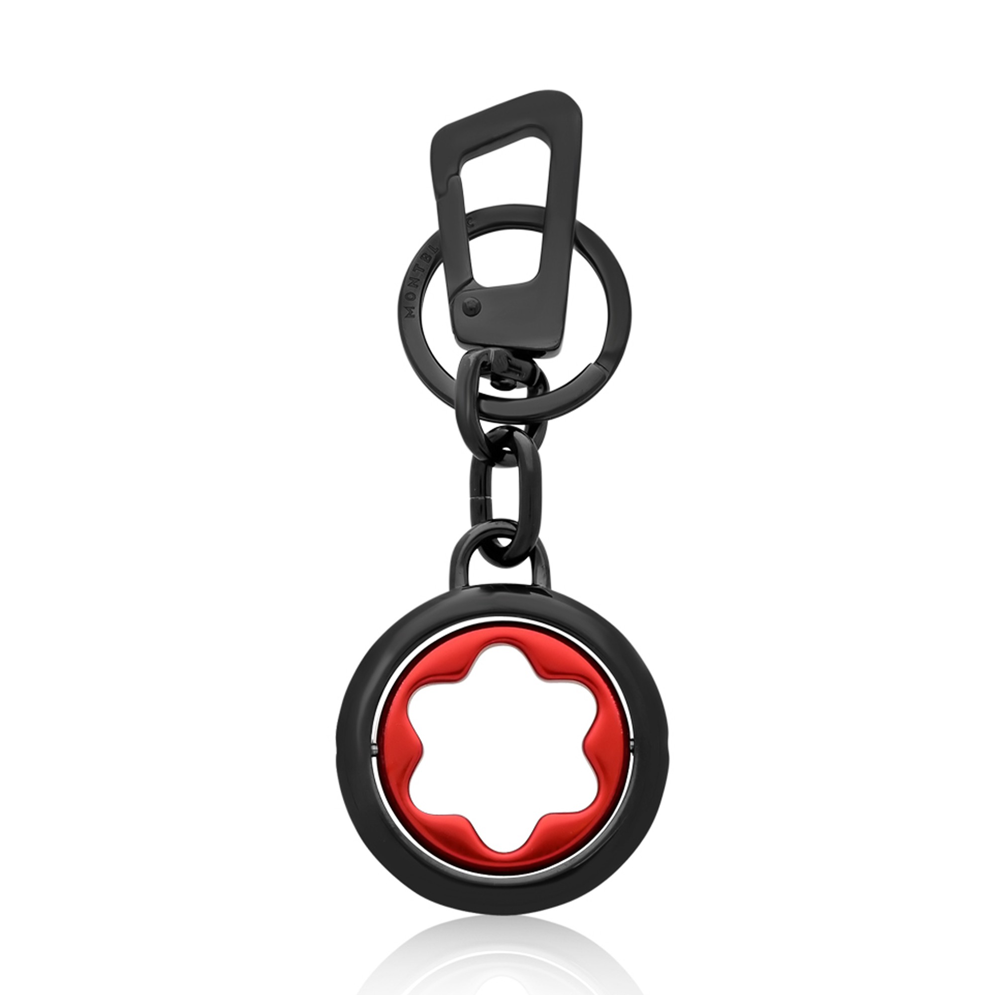 Portachiavi Meisterst&uuml;ck in acciaio con emblema - MONTBLANC