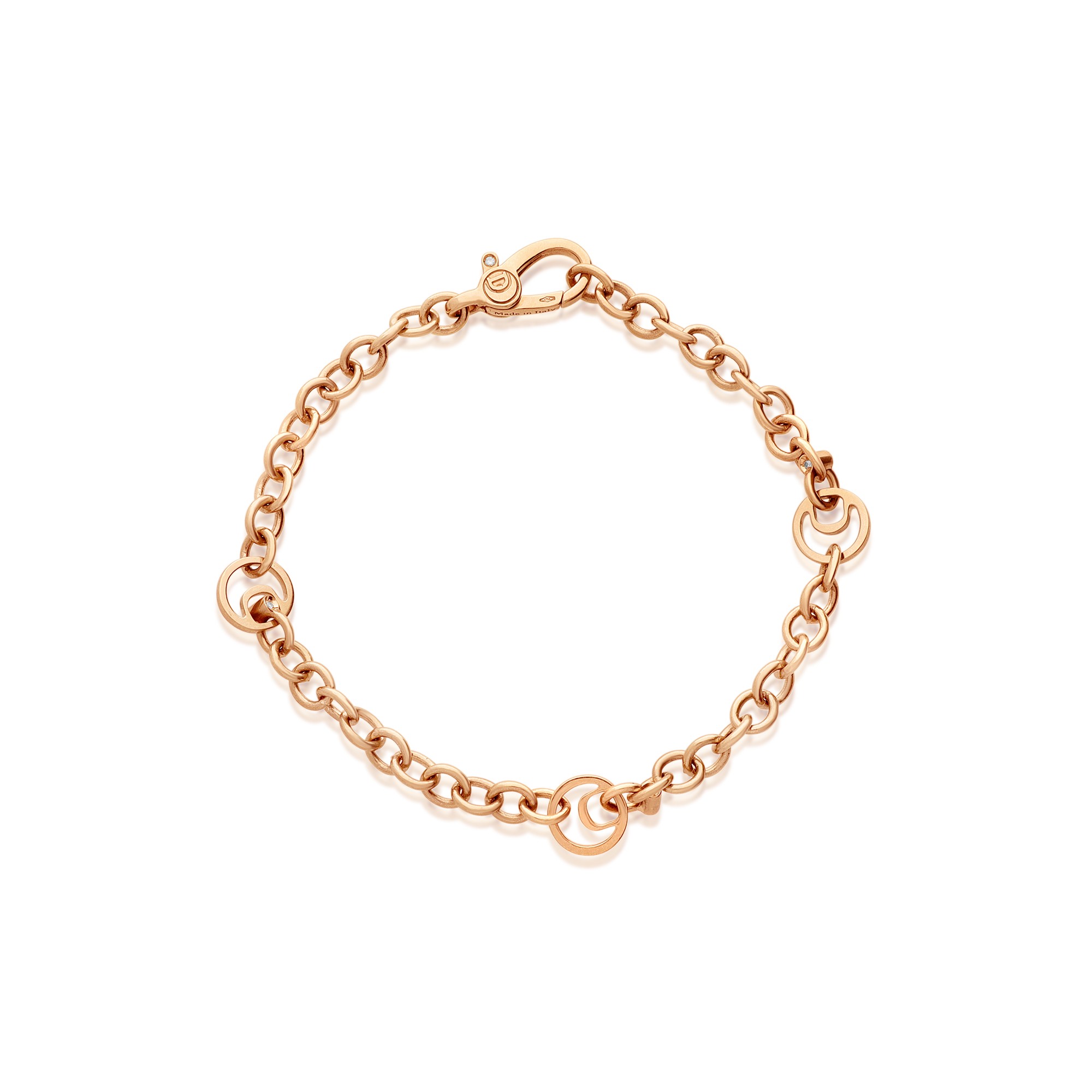 Bracciale Charming in oro e diamanti 0,04ct - DAMIANI