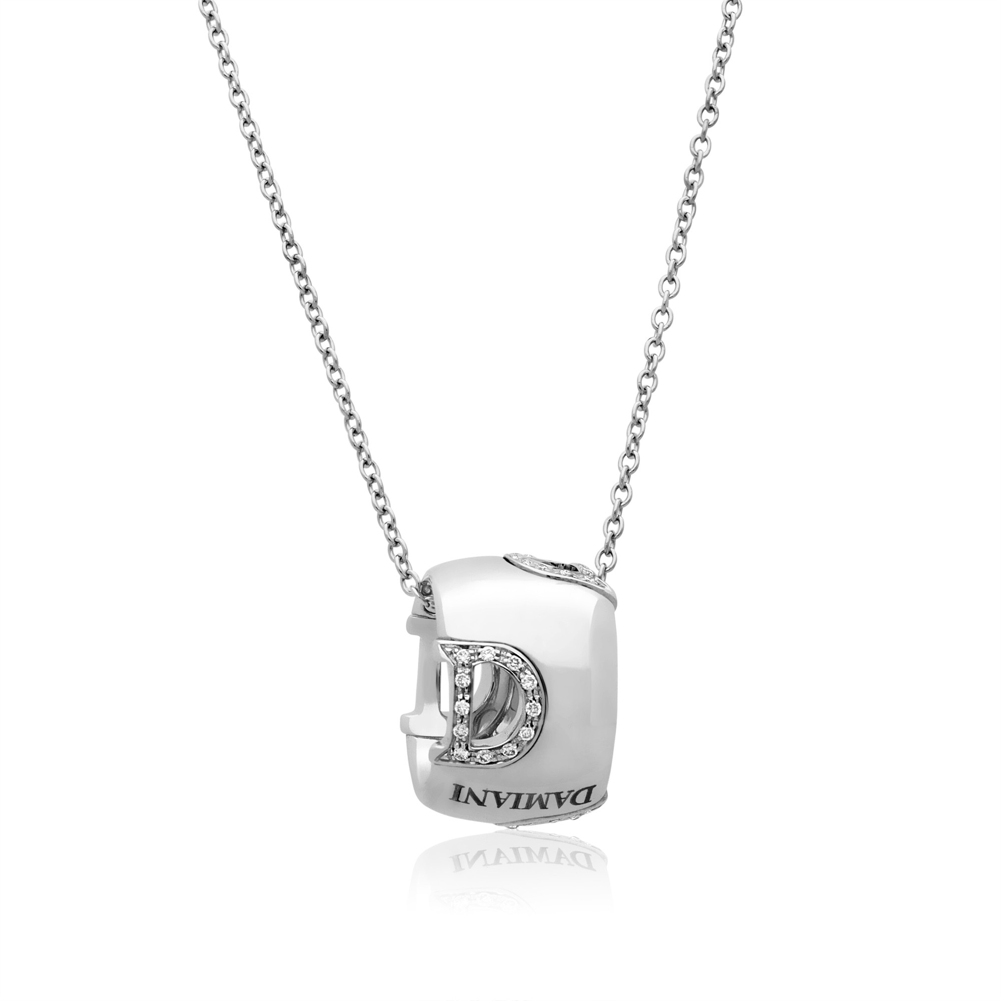 Collana D.Icon in oro e diamanti 0,13ct - DAMIANI